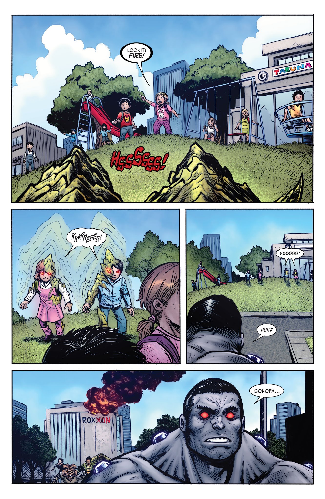 Read online Weapon H comic -  Issue #6 - 12