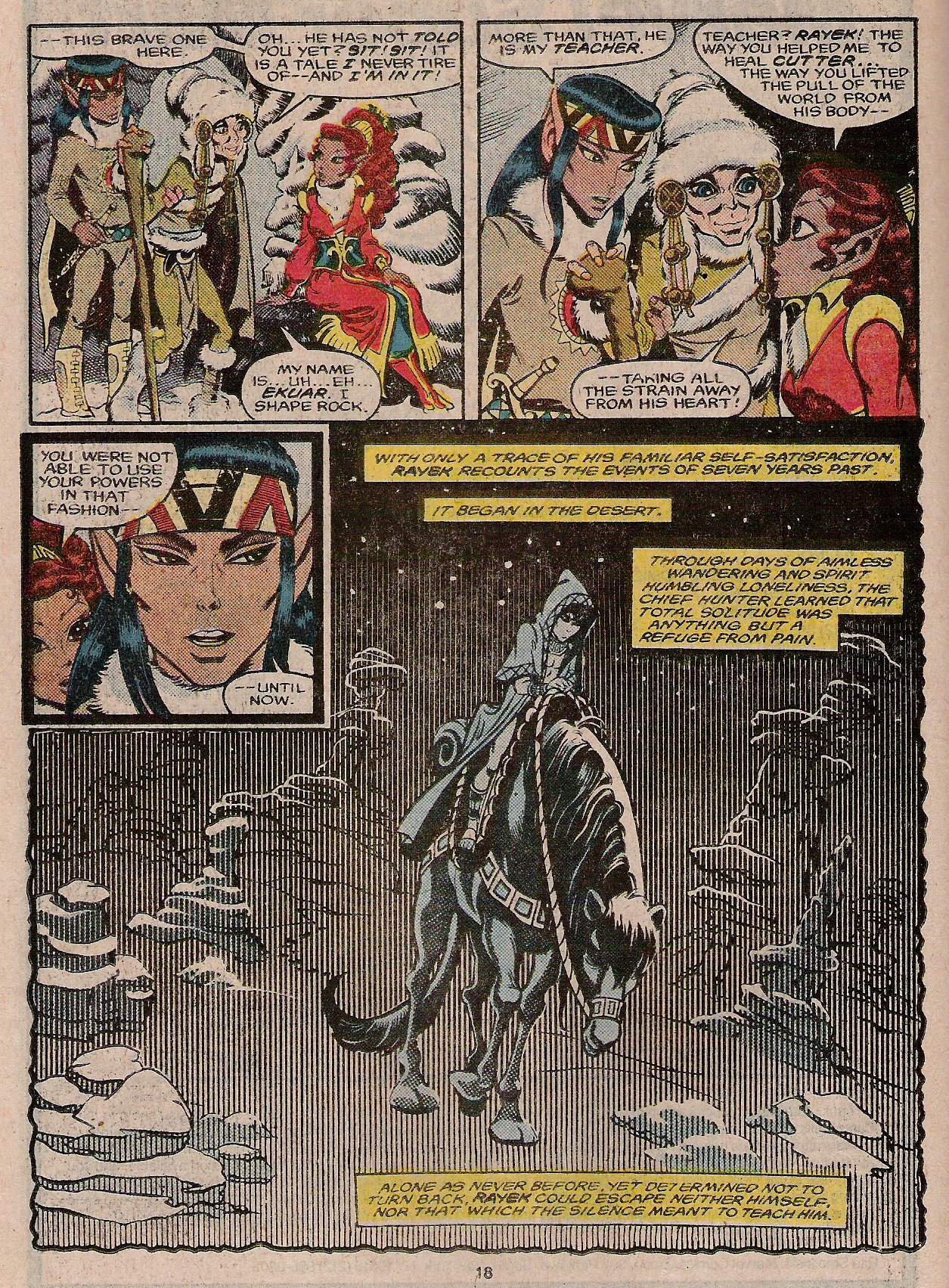 Read online ElfQuest comic -  Issue #25 - 19