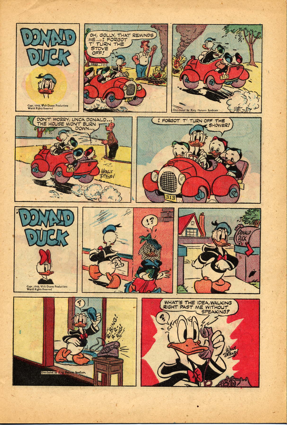 Read online Walt Disney's Comics and Stories comic -  Issue #132 - 37