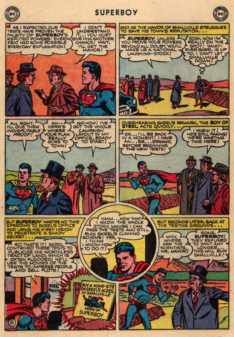 Read online Superboy (1949) comic -  Issue #18 - 34
