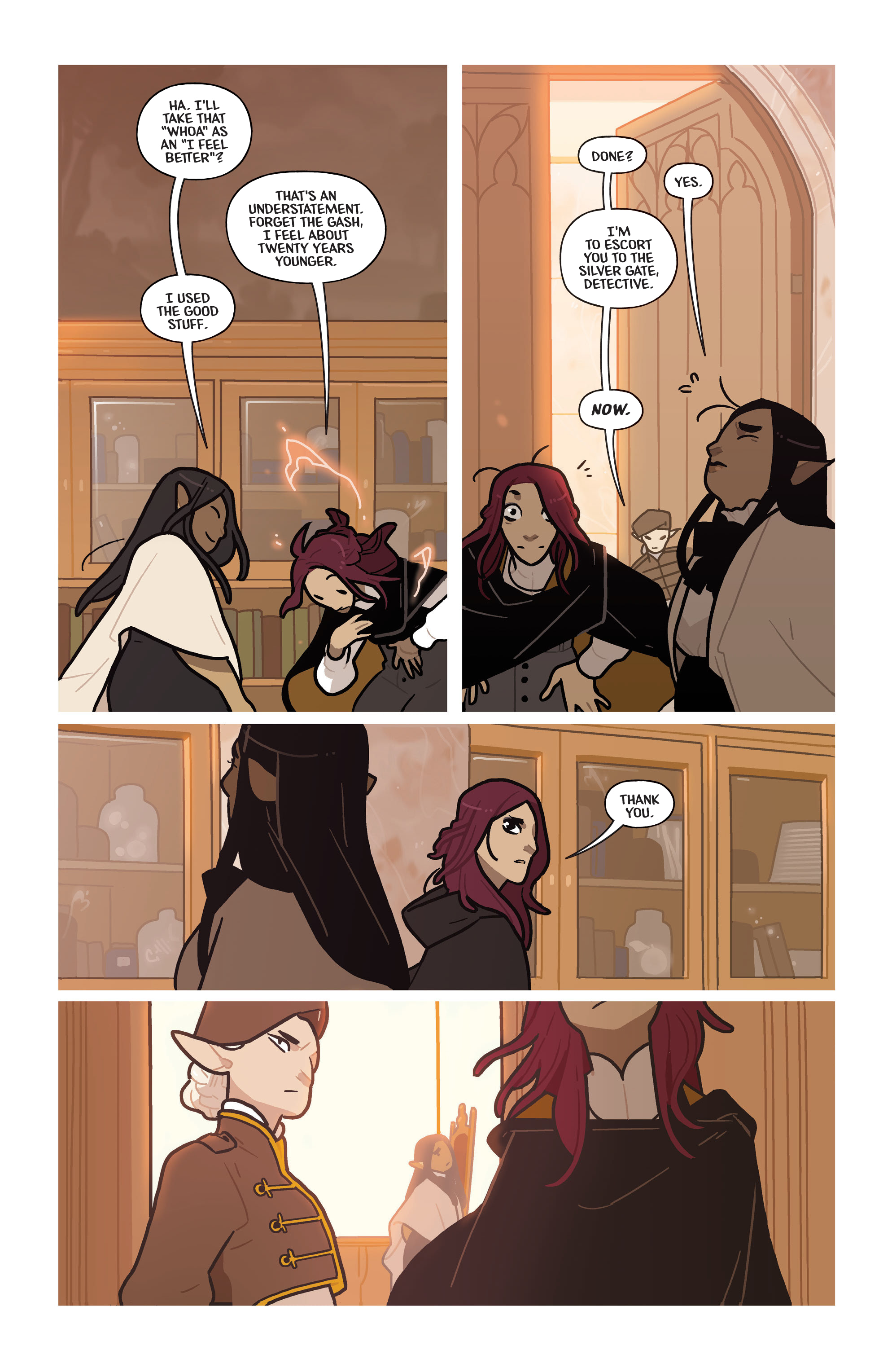 Read online Black Cloak comic -  Issue #1 - 43