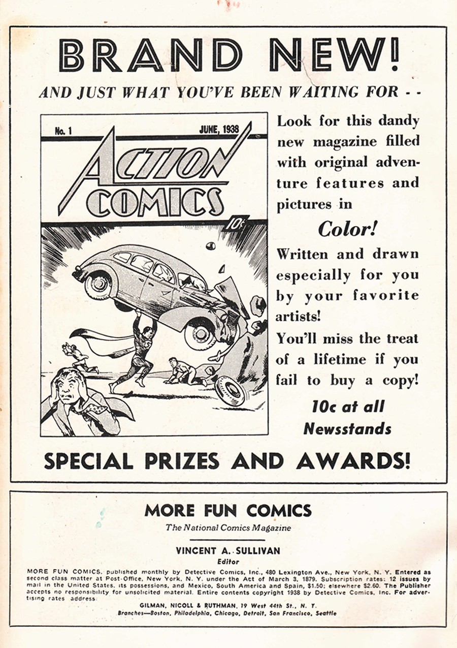 Read online More Fun Comics comic -  Issue #31 - 2