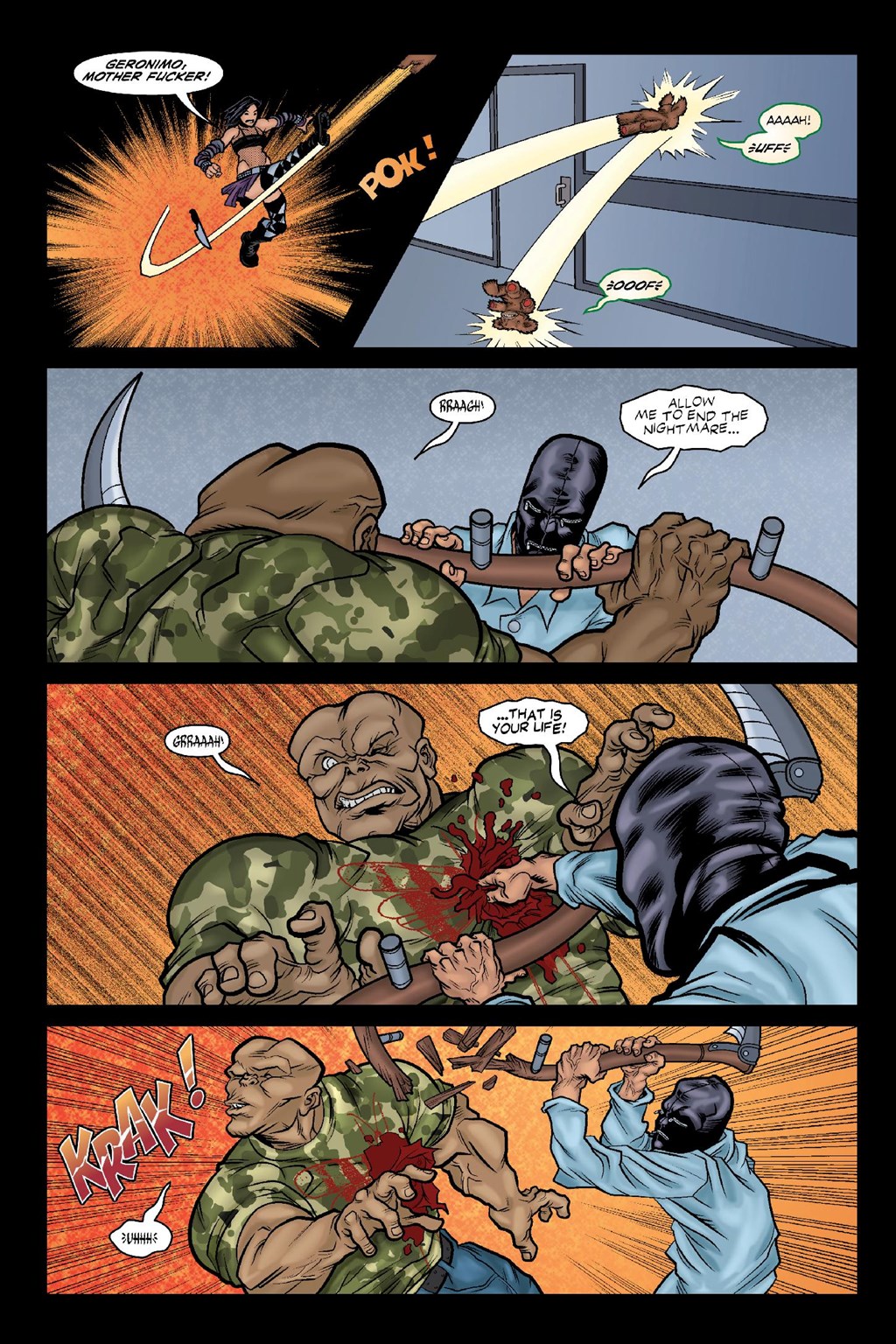 Read online Hack/Slash Deluxe comic -  Issue # TPB 1 (Part 4) - 16