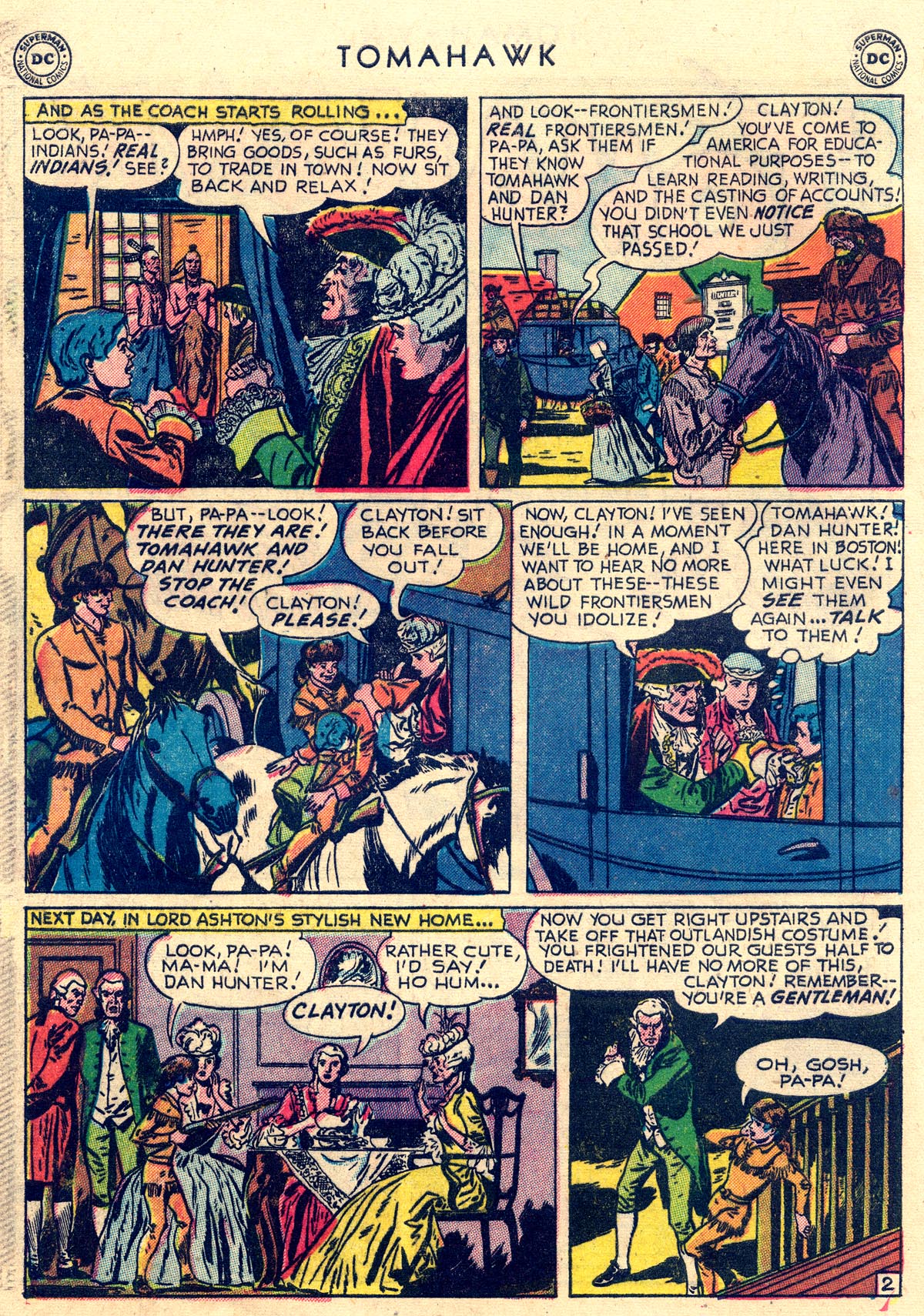 Read online Tomahawk comic -  Issue #10 - 34