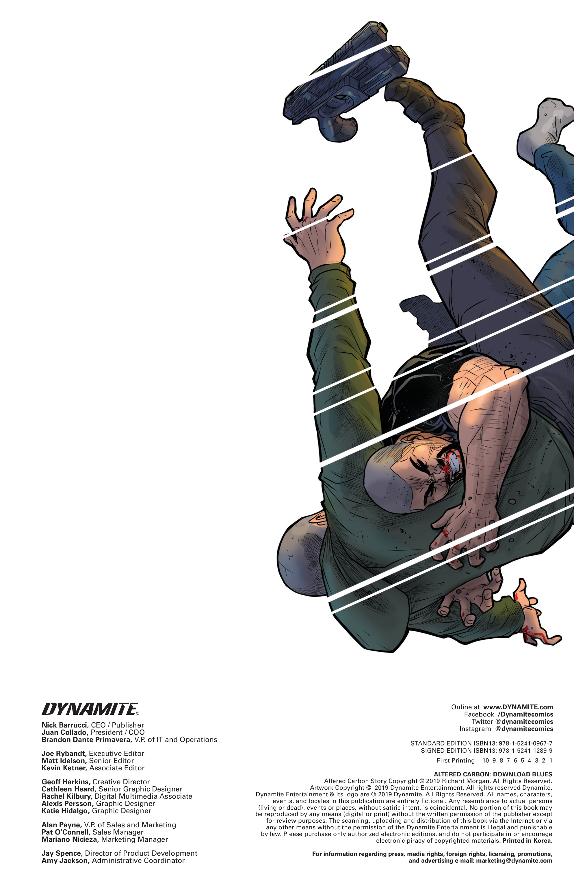 Read online Altered Carbon: Download Blues comic -  Issue # TPB - 5