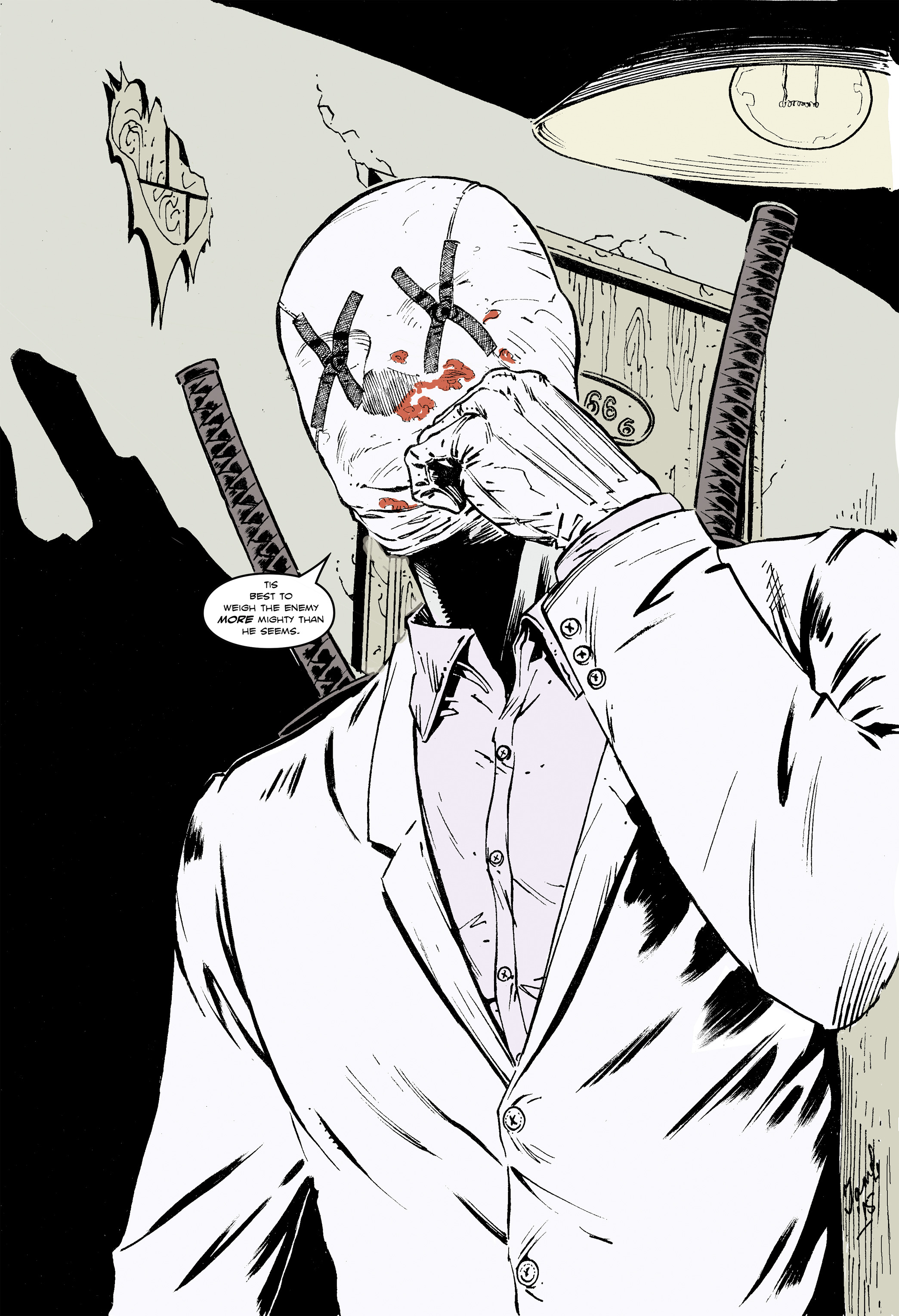 Read online Moros: A Hard Boiled Hero comic -  Issue #3 - 24