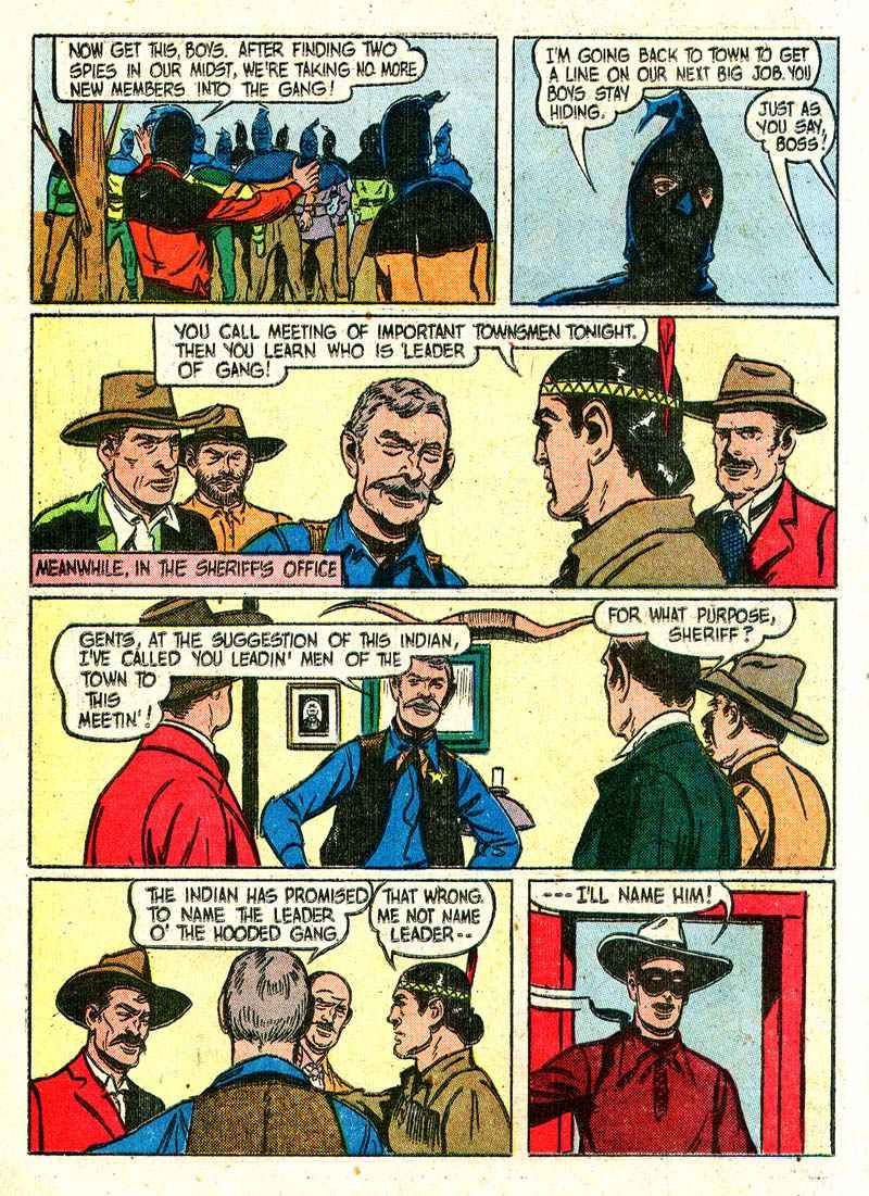 Read online The Lone Ranger (1948) comic -  Issue #18 - 22