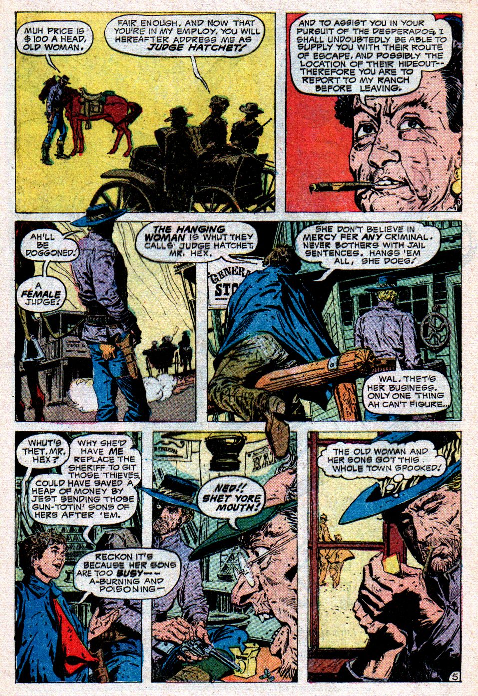 Read online Weird Western Tales (1972) comic -  Issue #17 - 8