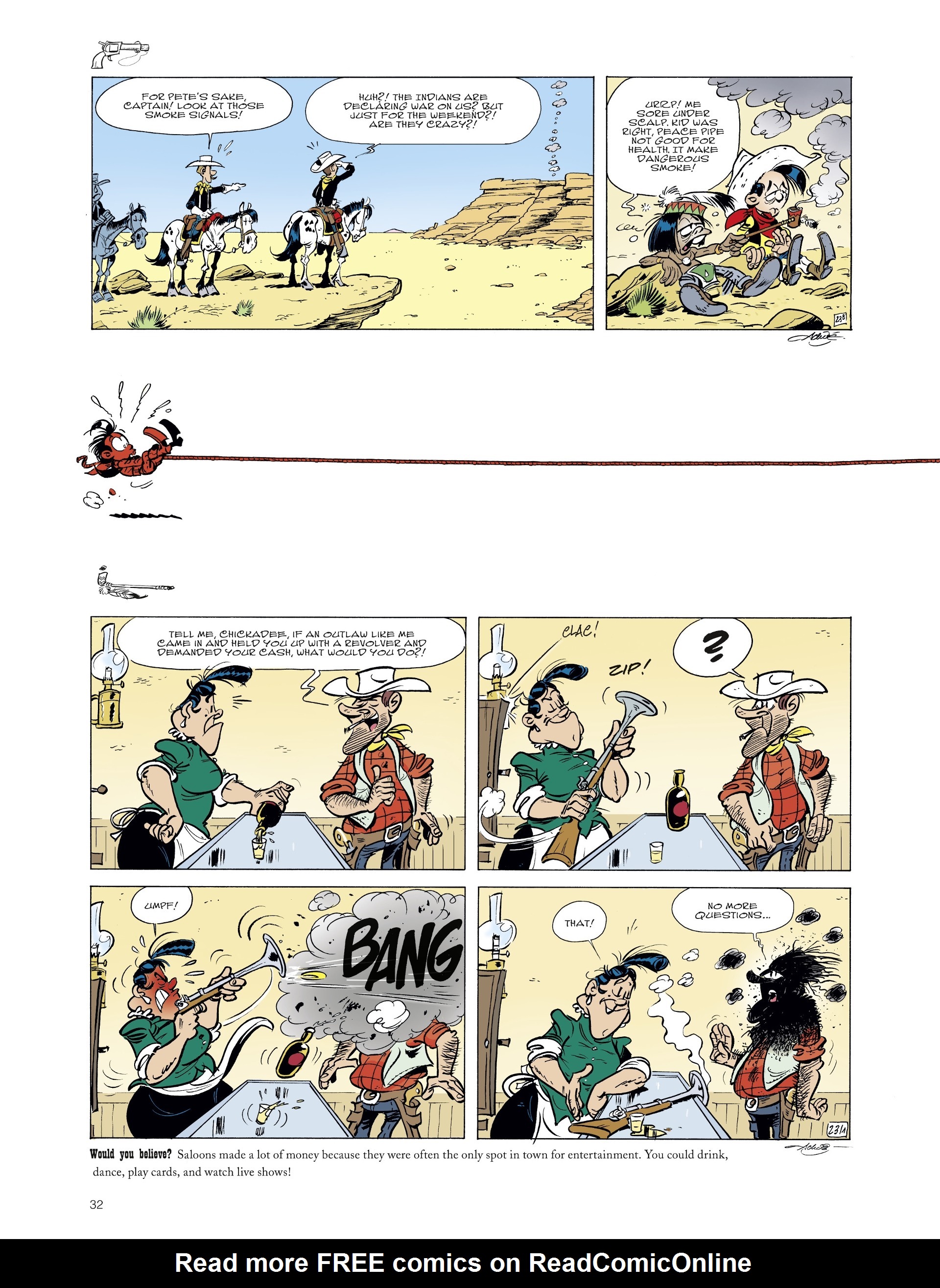 Read online The Adventures of Kid Lucky comic -  Issue #4 - 34