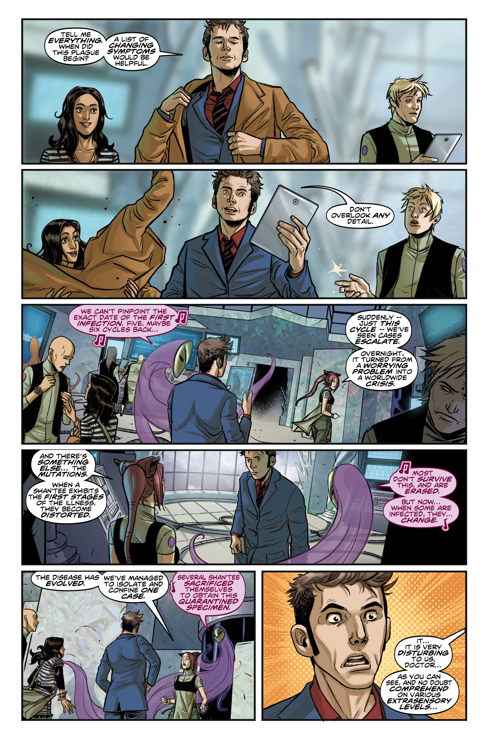 Read online Doctor Who: The Tenth Doctor Year Two comic -  Issue #1 - 13