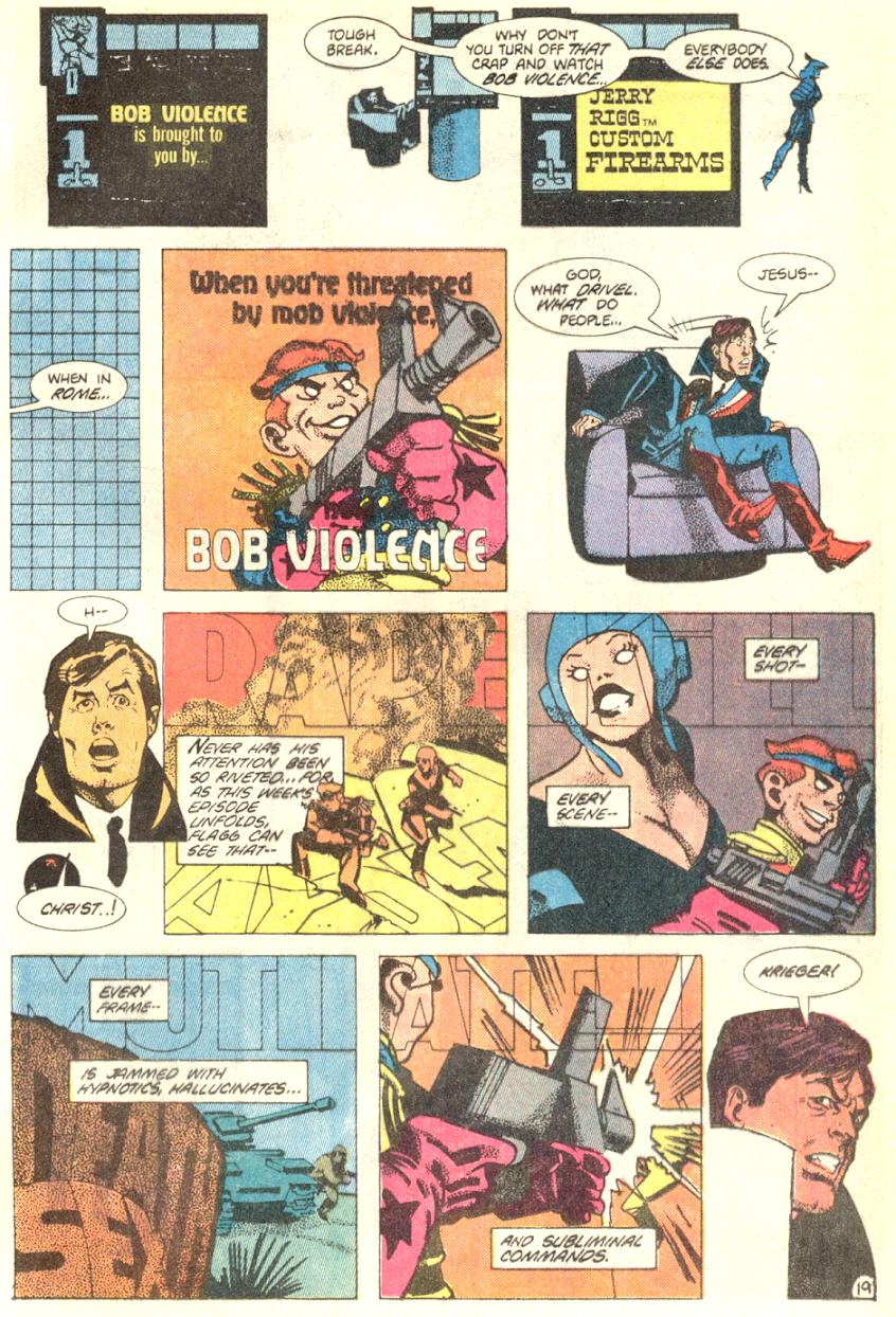 Read online American Flagg! comic -  Issue #1 - 20