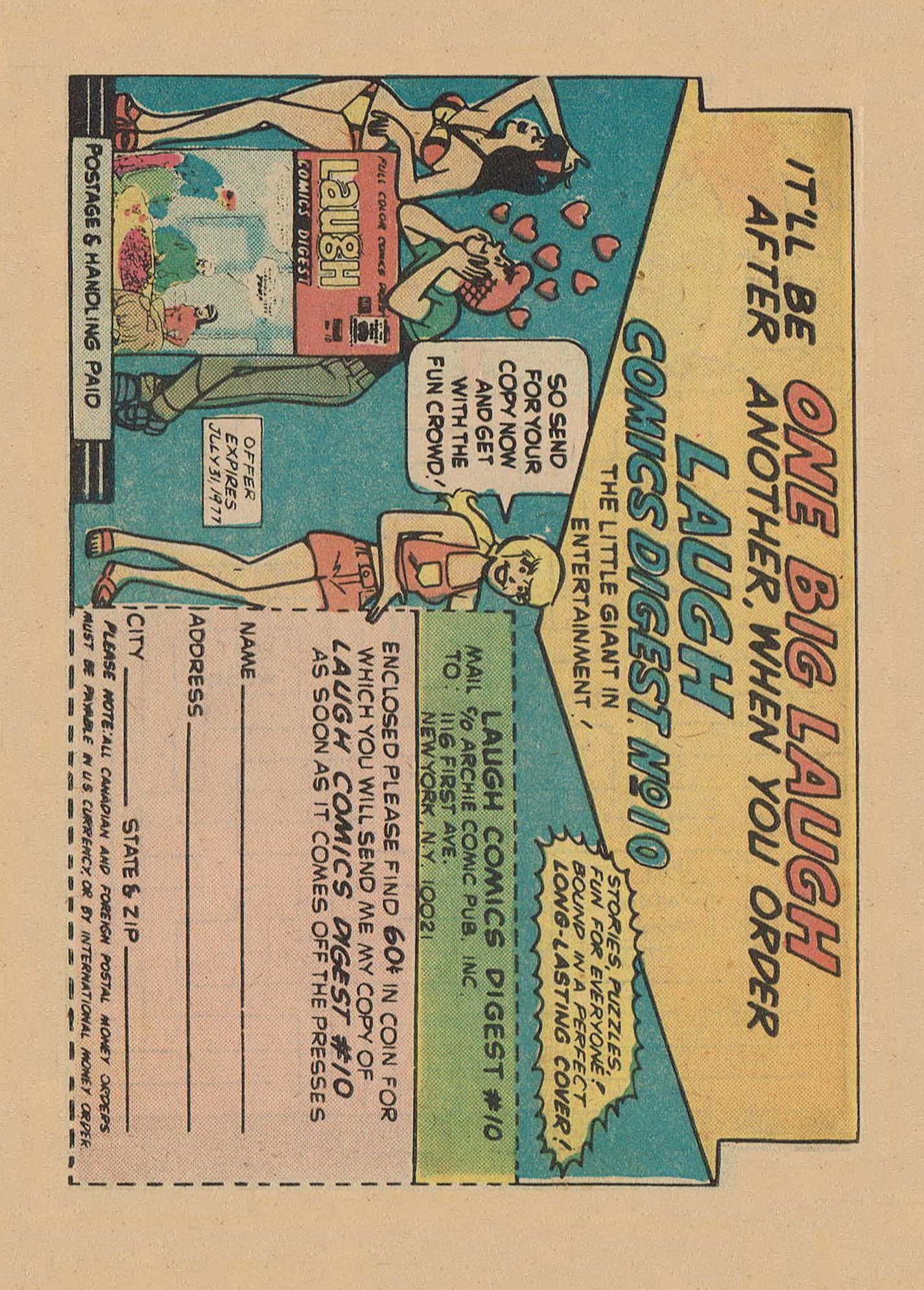 Read online Archie Digest Magazine comic -  Issue #23 - 162