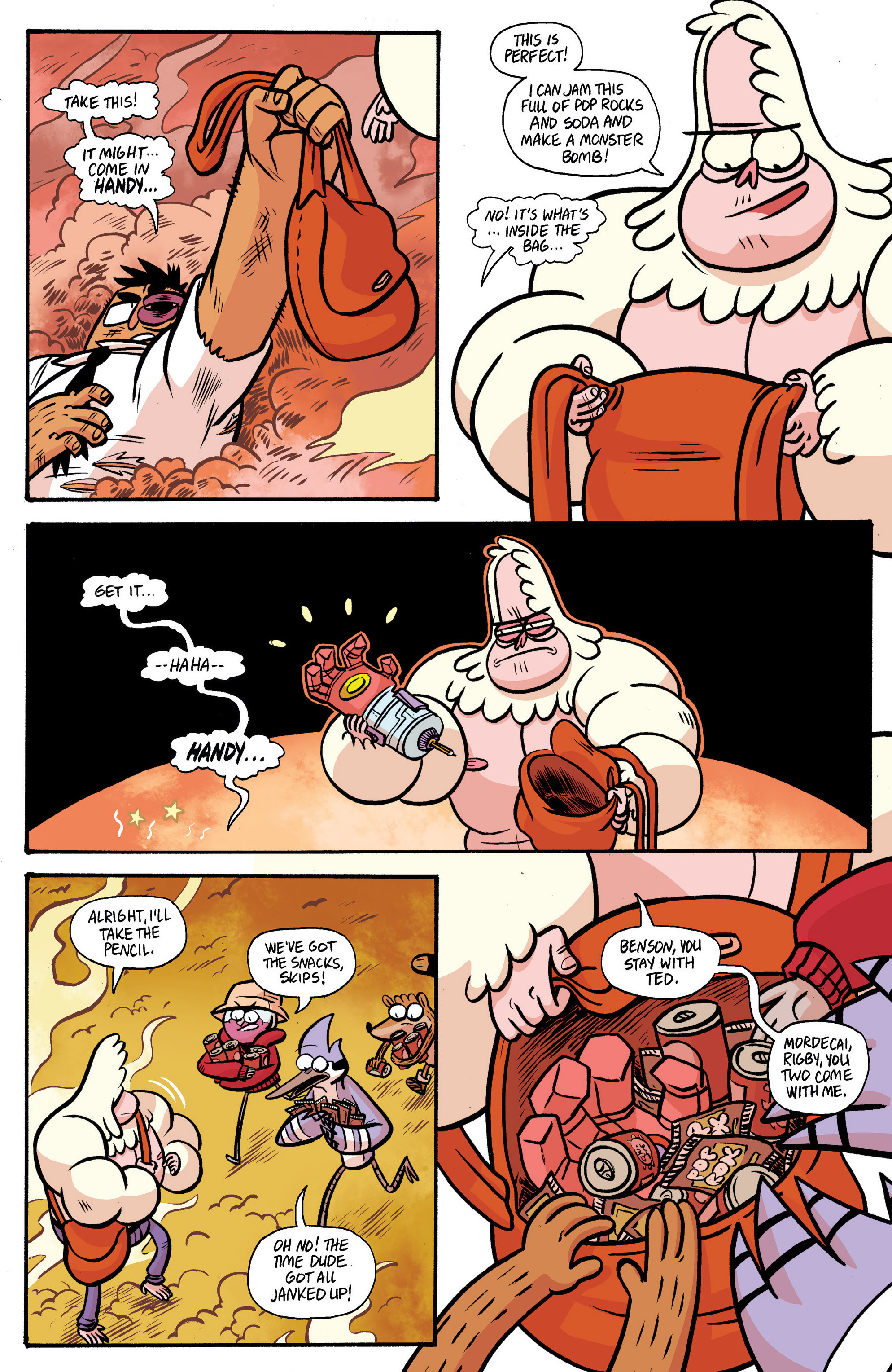 Read online Regular Show: Skips comic -  Issue #6 - 18