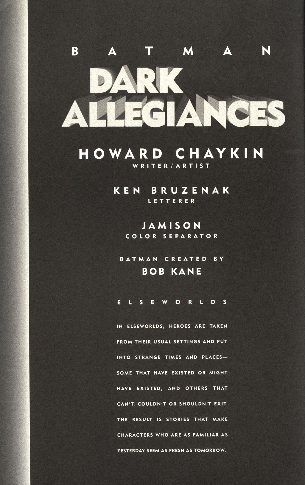 Read online Batman: Dark Allegiances comic -  Issue # Full - 2