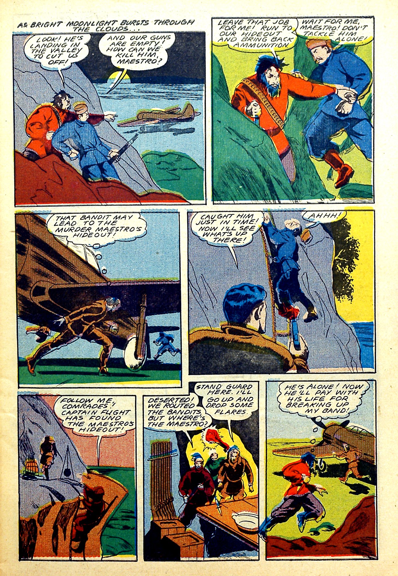 Read online Captain Flight Comics comic -  Issue #6 - 9