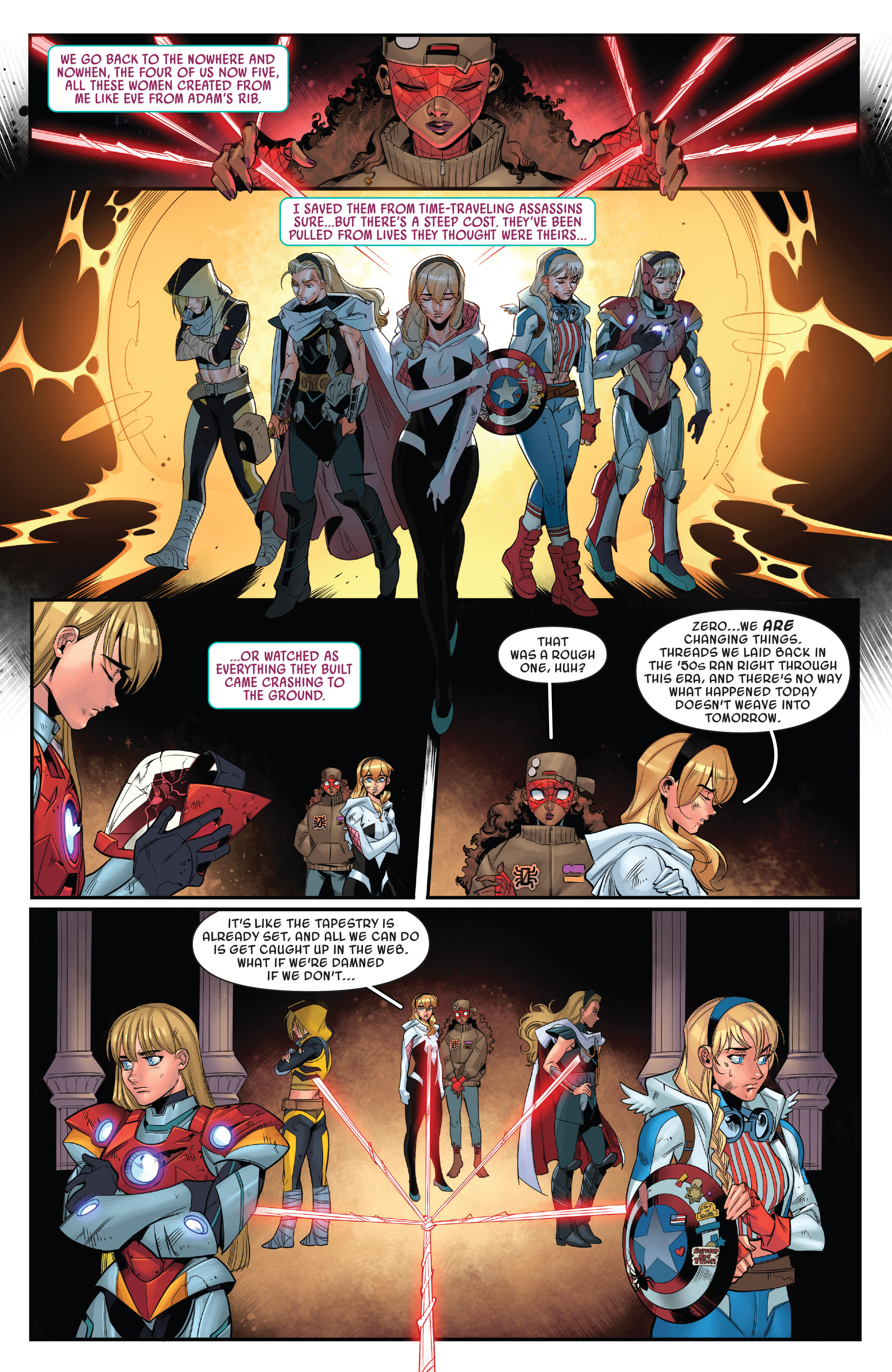 Read online Spider-Gwen: Gwenverse comic -  Issue #3 - 21