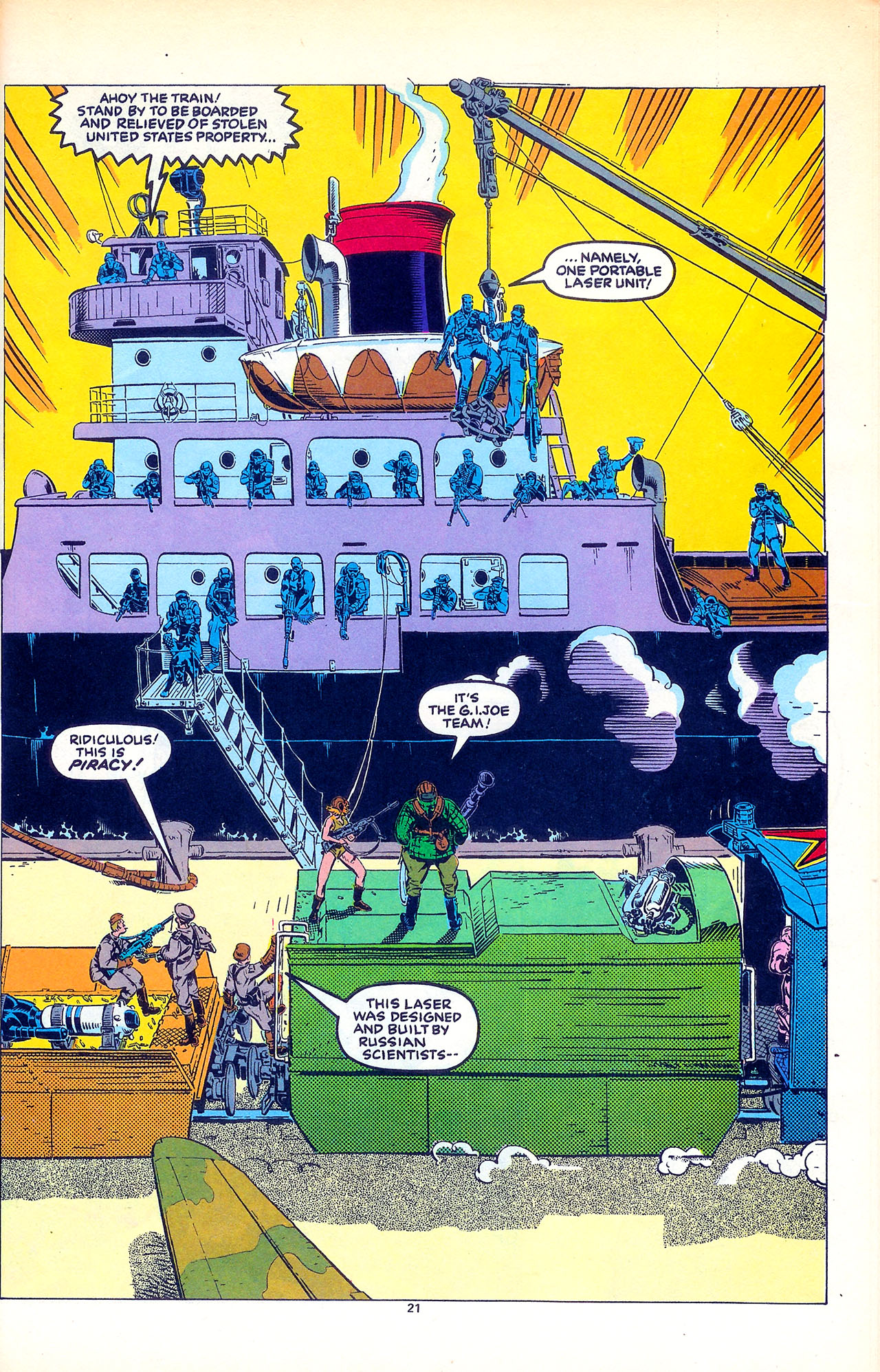 Read online G.I. Joe Yearbook comic -  Issue #2 - 23