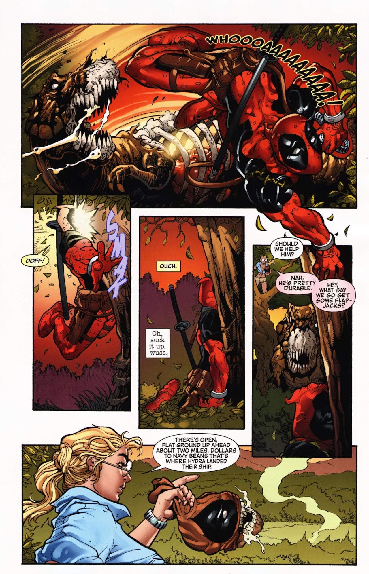 Read online Deadpool: Merc With a Mouth comic -  Issue #4 - 7