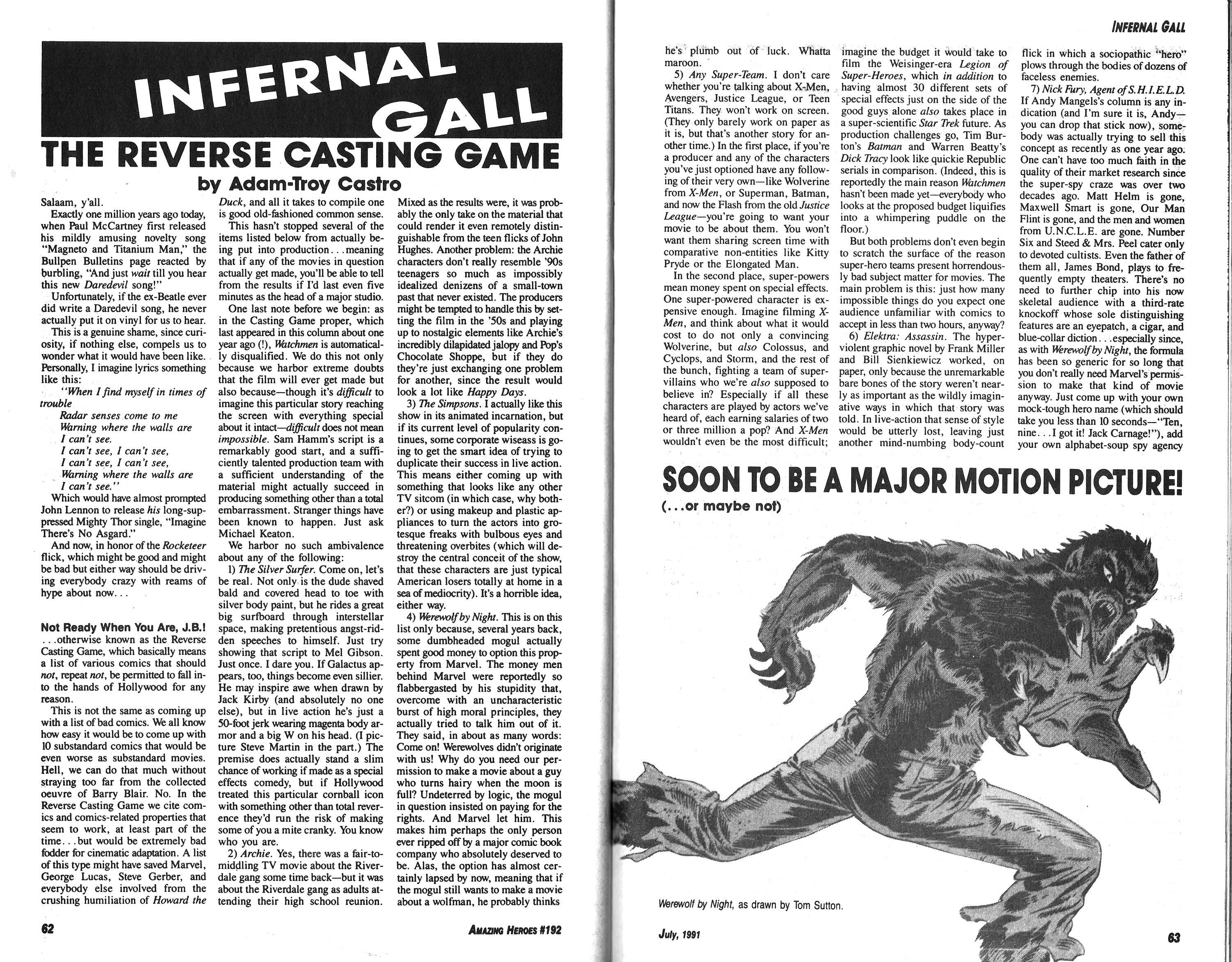 Read online Amazing Heroes comic -  Issue #192 - 32