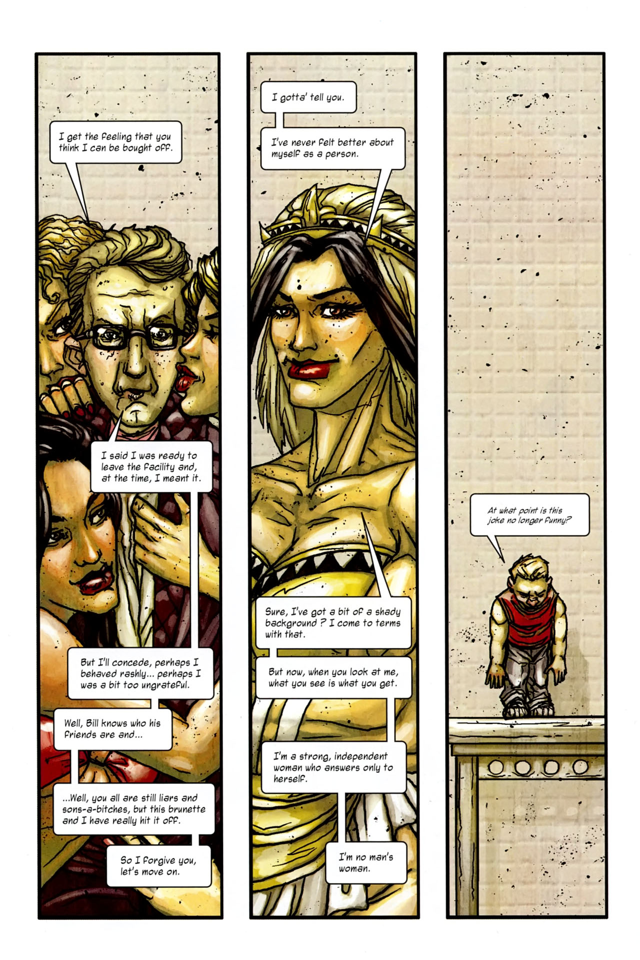 Read online Transhuman comic -  Issue #3 - 9