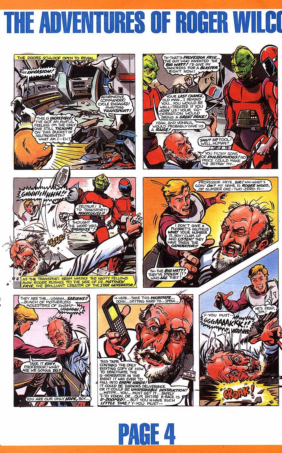 Read online Roger Wilco comic -  Issue #1 - 6