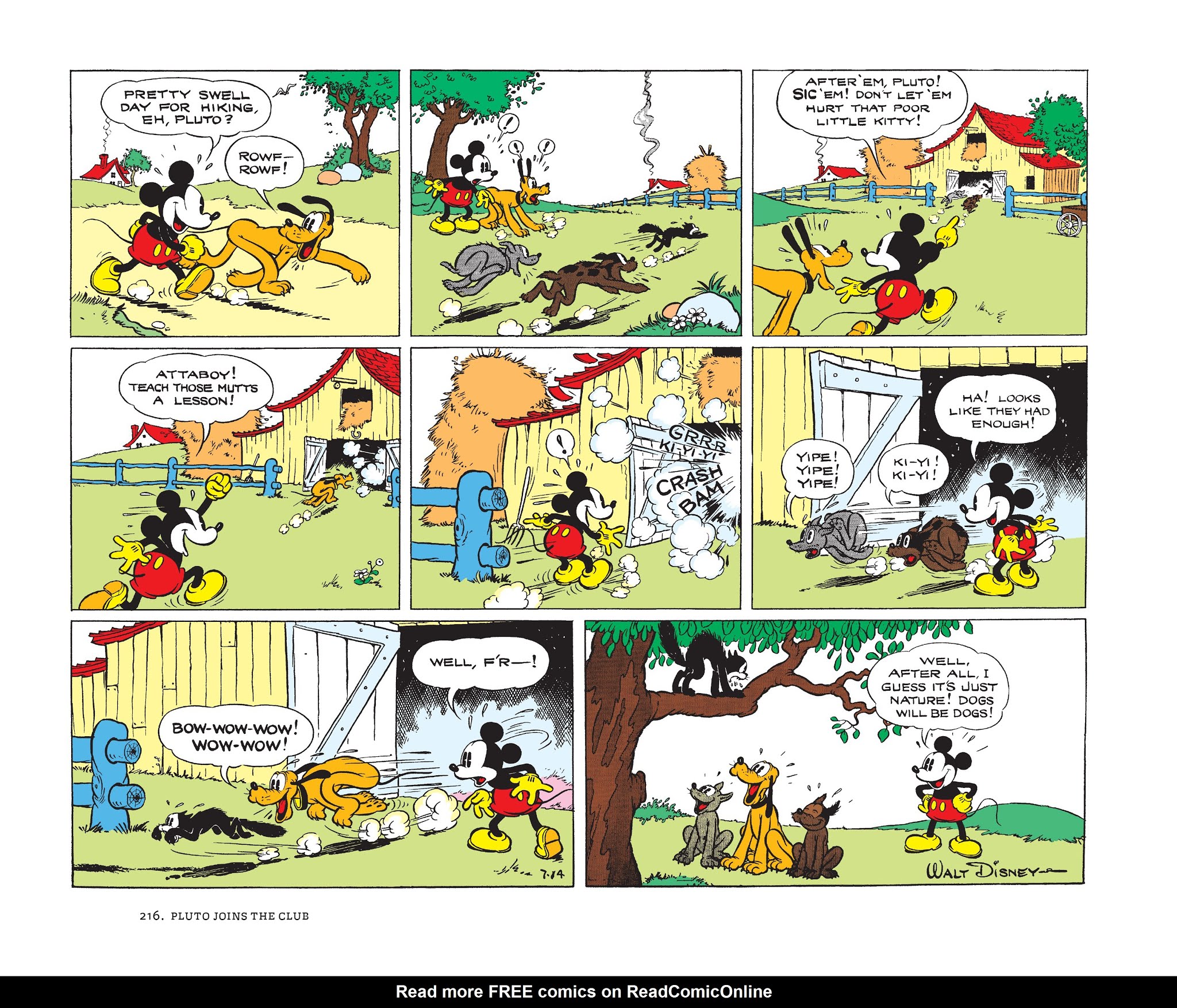 Read online Walt Disney's Mickey Mouse Color Sundays comic -  Issue # TPB 1 (Part 3) - 16