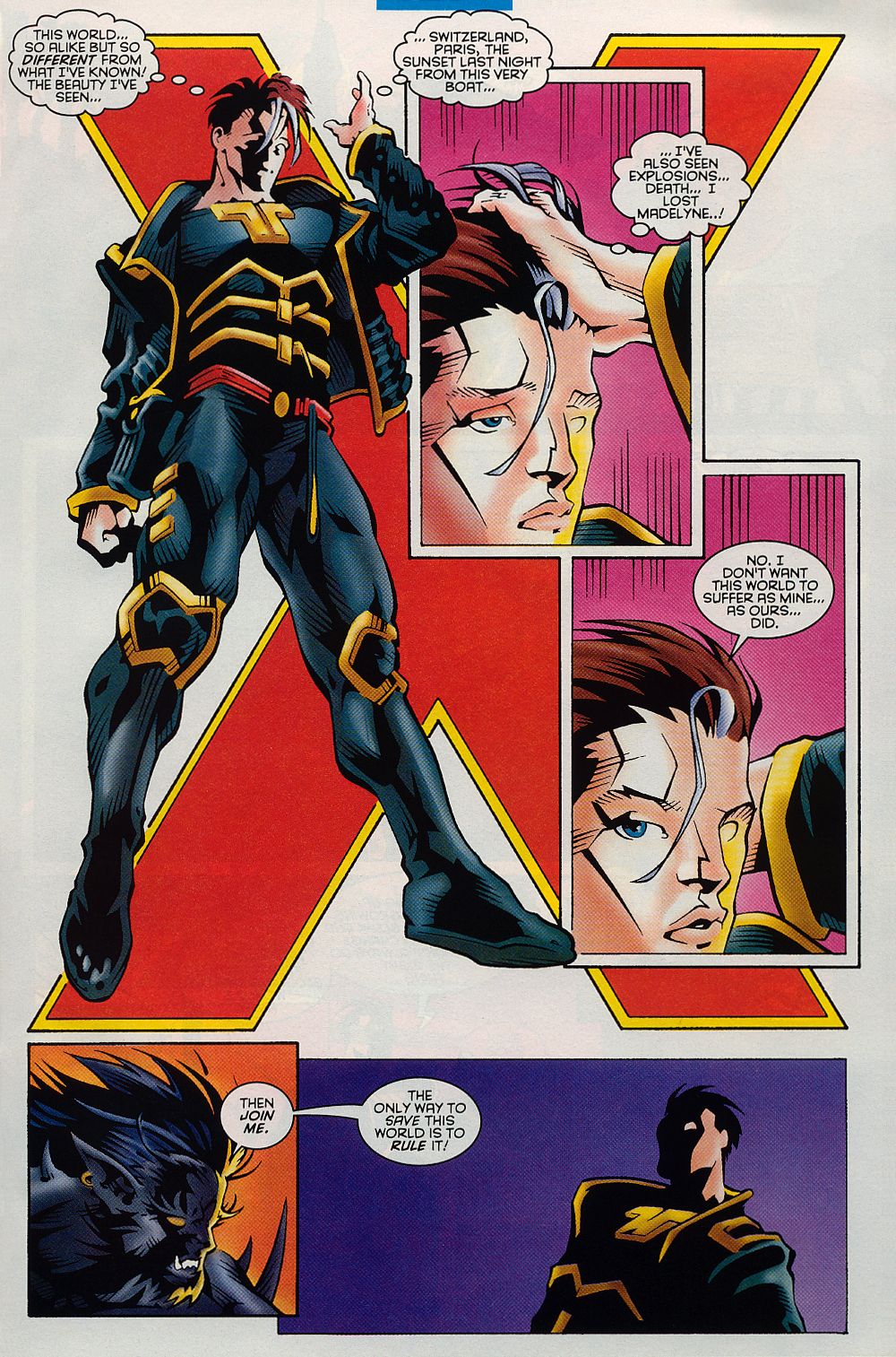 Read online X-Man comic -  Issue #9 - 9