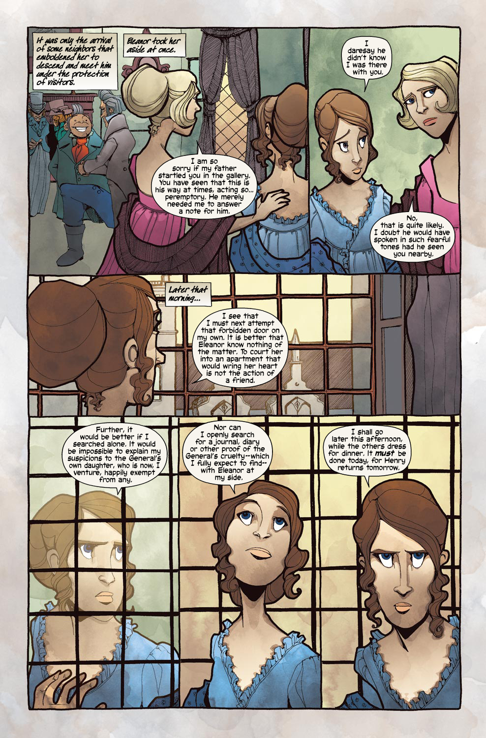 Read online Northanger Abbey comic -  Issue #4 - 19