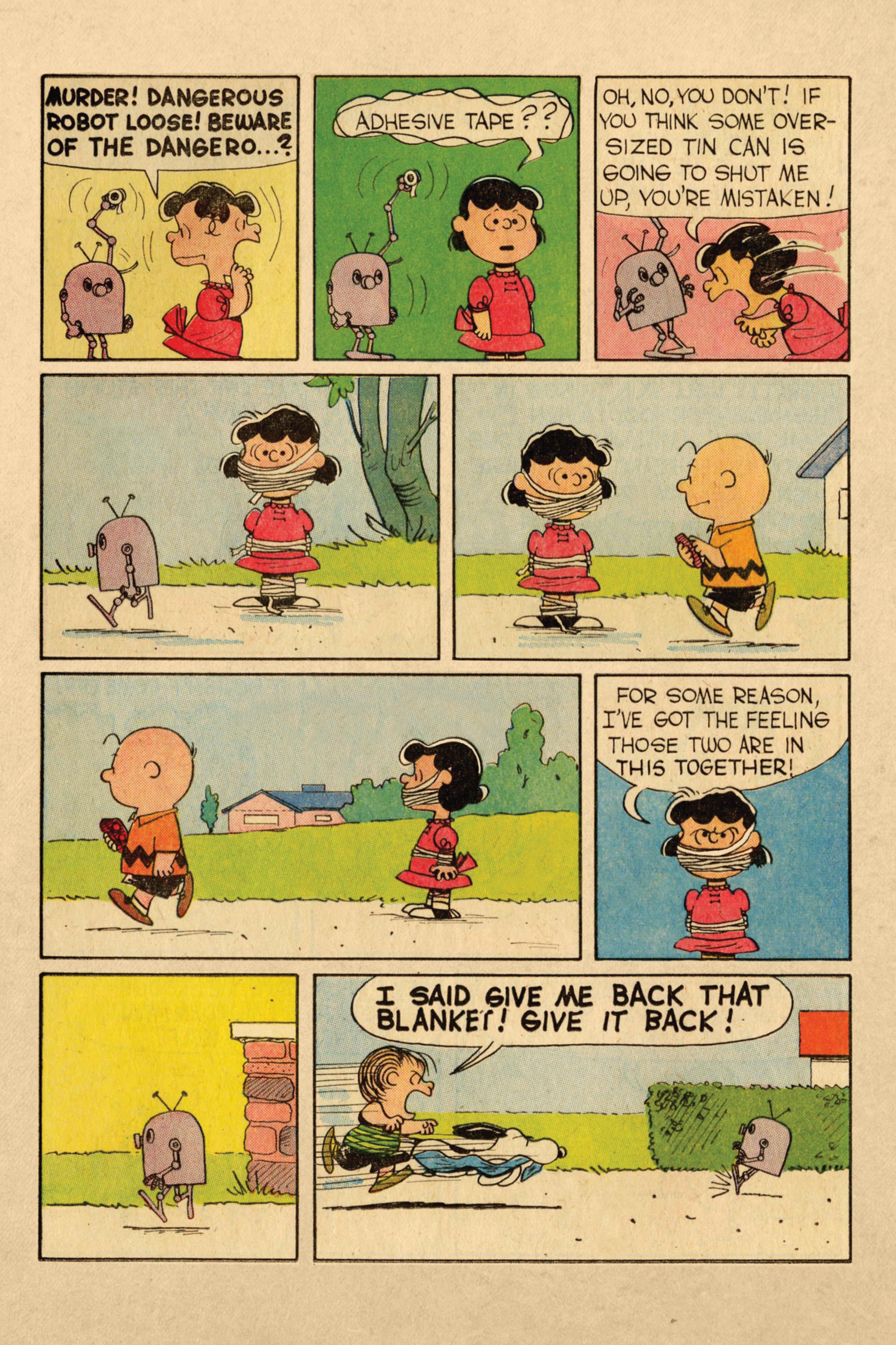 Read online Peanuts Dell Archive comic -  Issue # TPB (Part 3) - 36