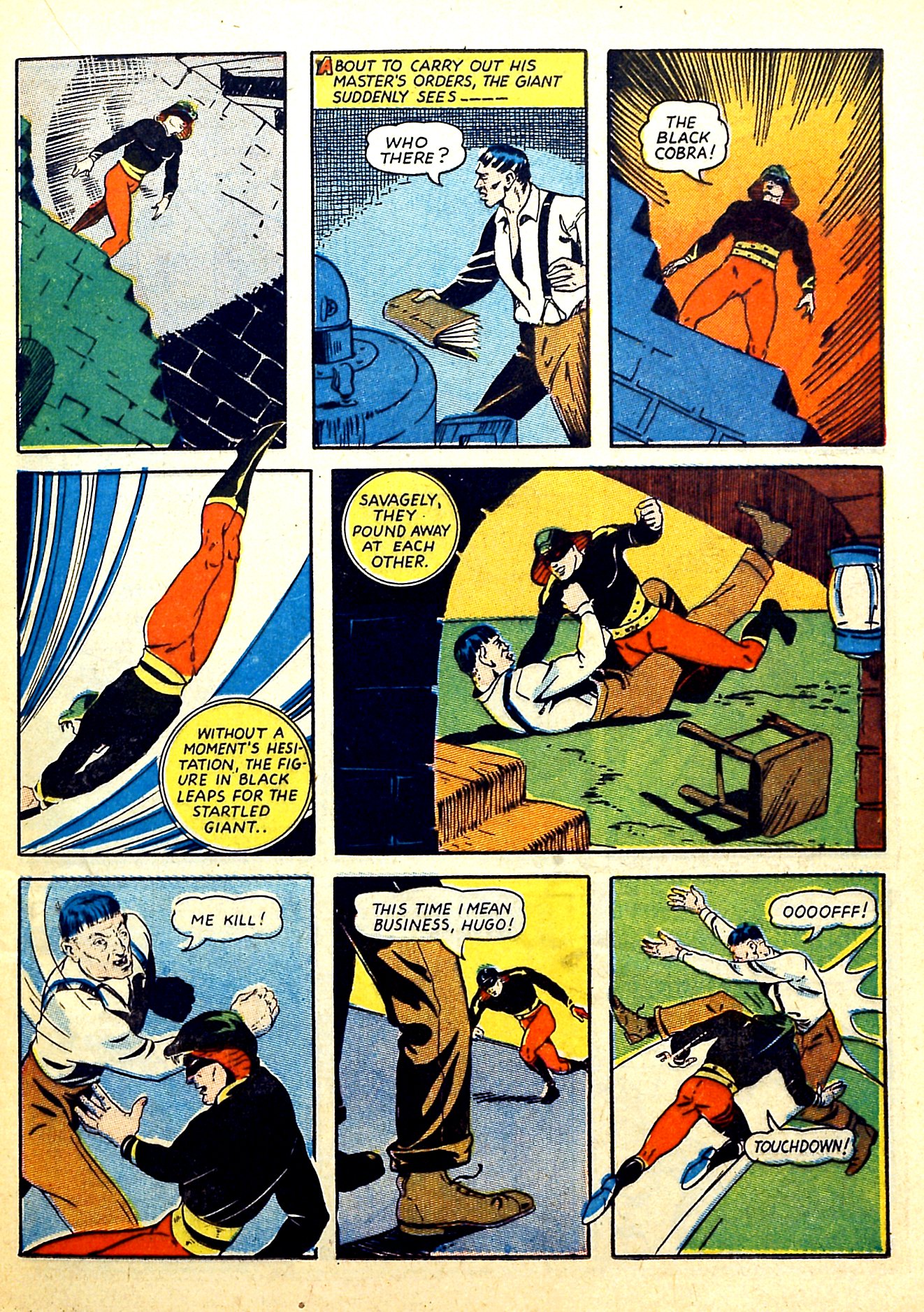 Read online Captain Flight Comics comic -  Issue #6 - 17