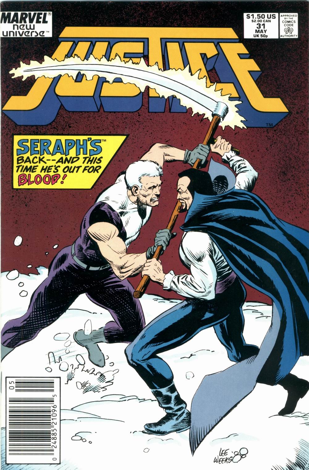 Read online Justice (1986) comic -  Issue #31 - 1