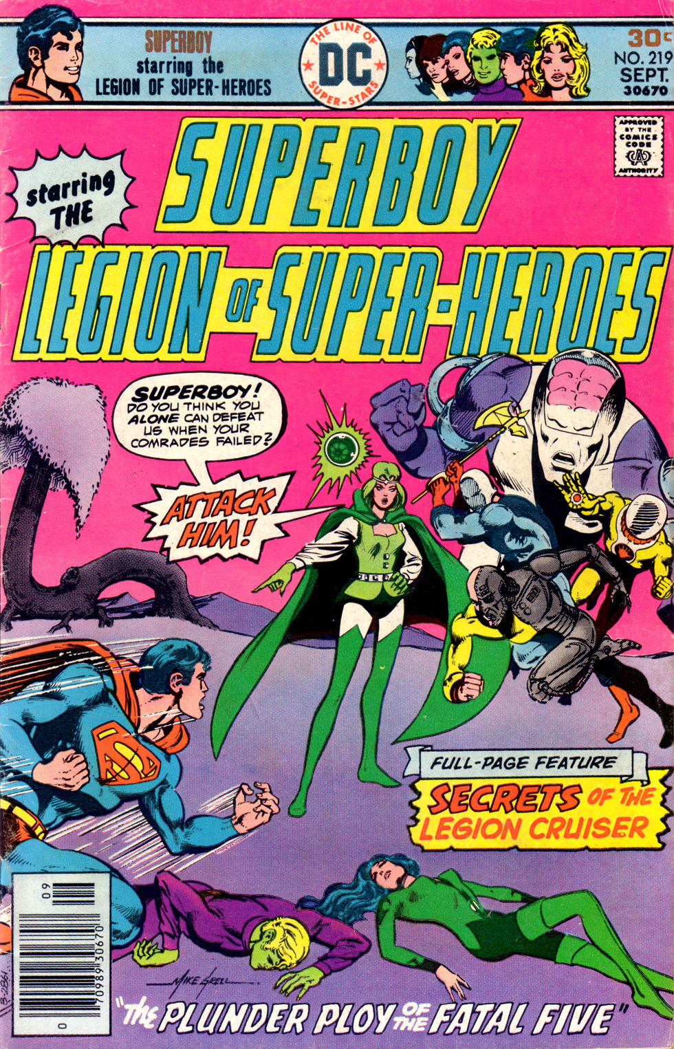 Read online Superboy (1949) comic -  Issue #219 - 1