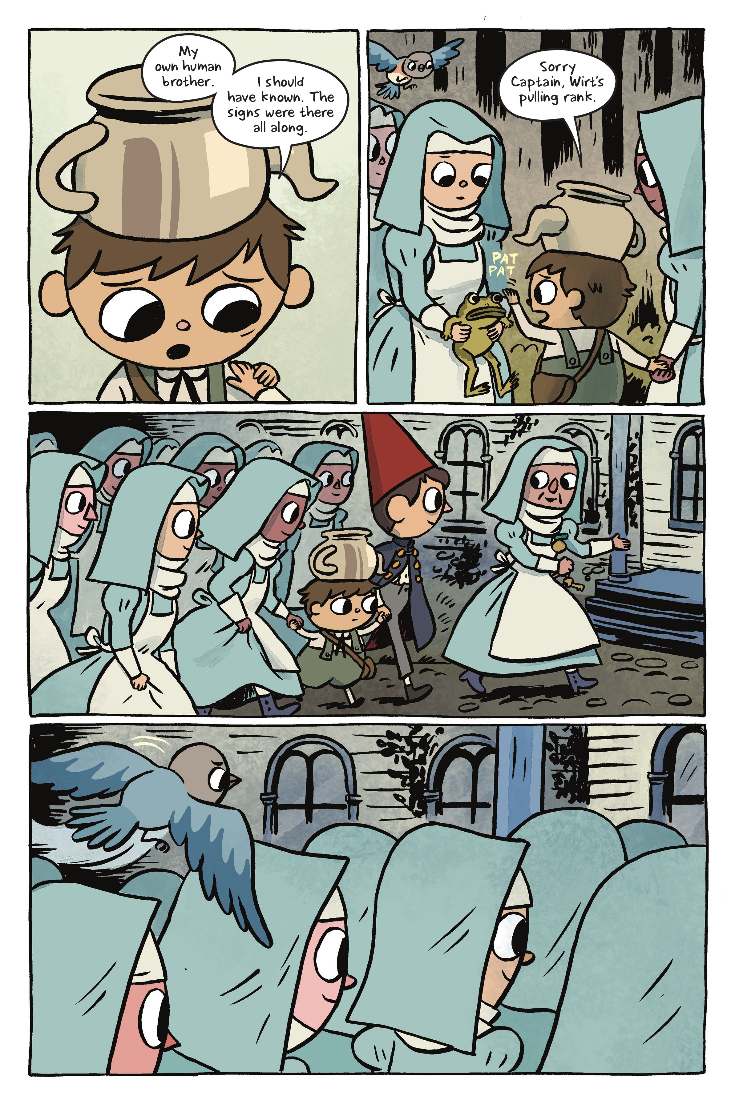 Read online Over the Garden Wall: Benevolent Sisters of Charity comic -  Issue # TPB - 45