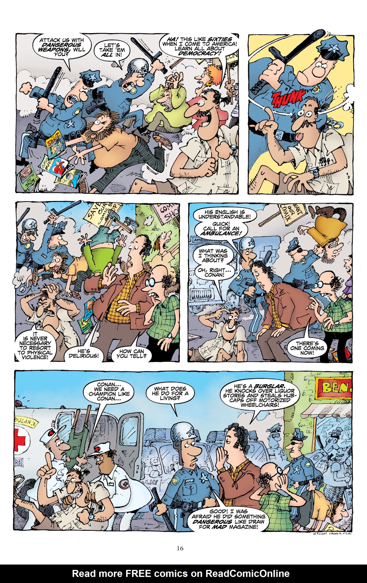 Read online Groo vs. Conan comic -  Issue # TPB - 18