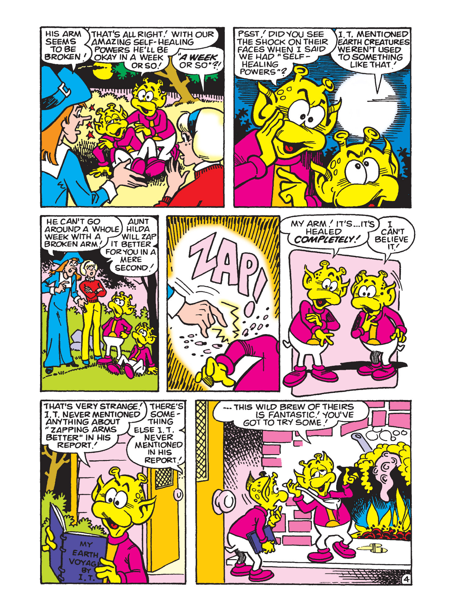 Read online Betty and Veronica Double Digest comic -  Issue #155 - 154