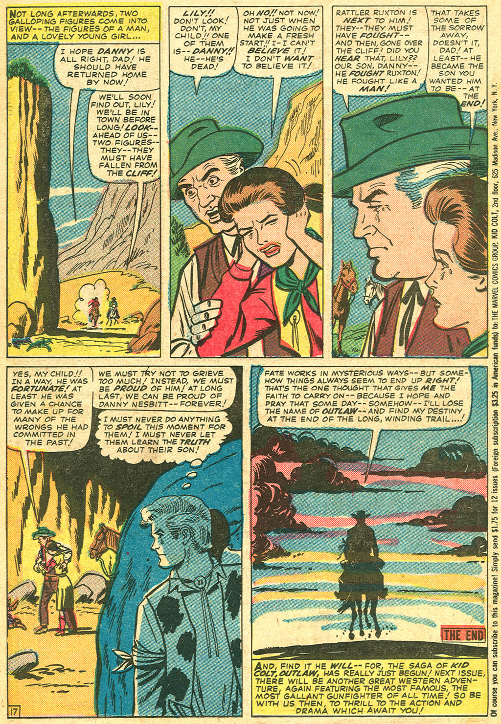 Read online Kid Colt Outlaw comic -  Issue #122 - 22