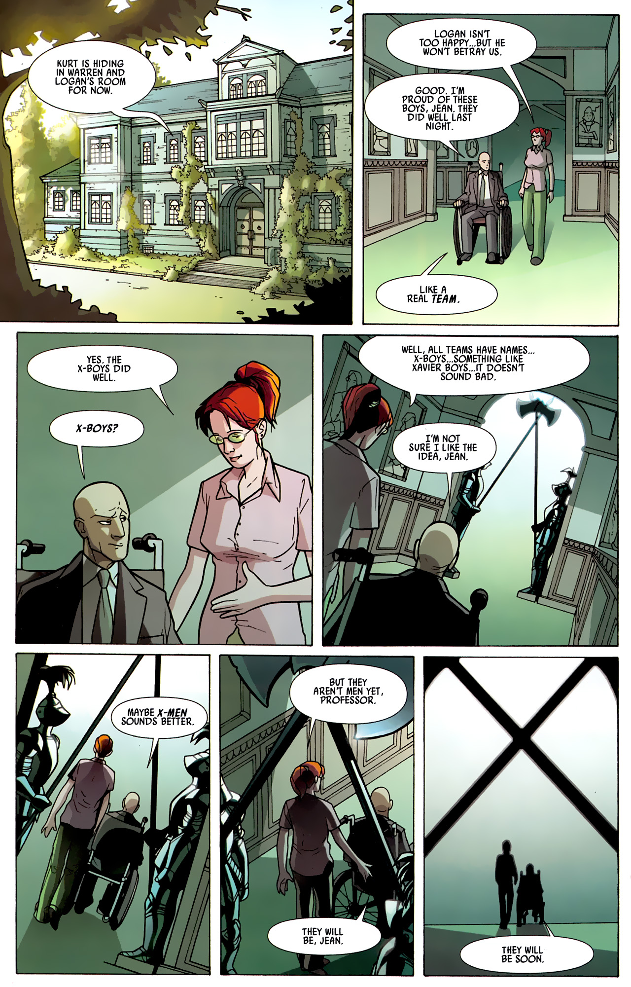 Read online X-Campus comic -  Issue #2 - 26