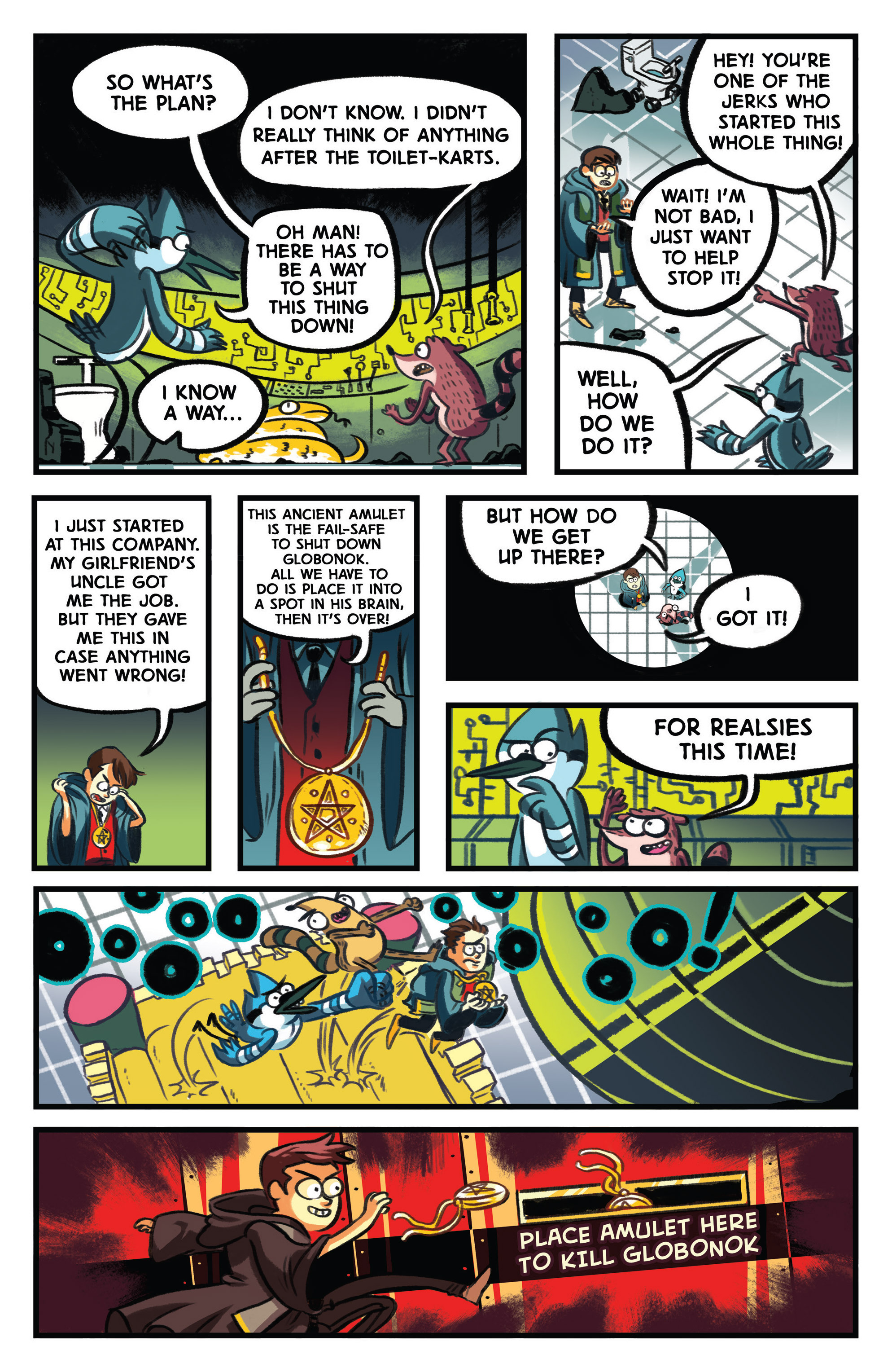 Read online Regular Show comic -  Issue #20 - 23
