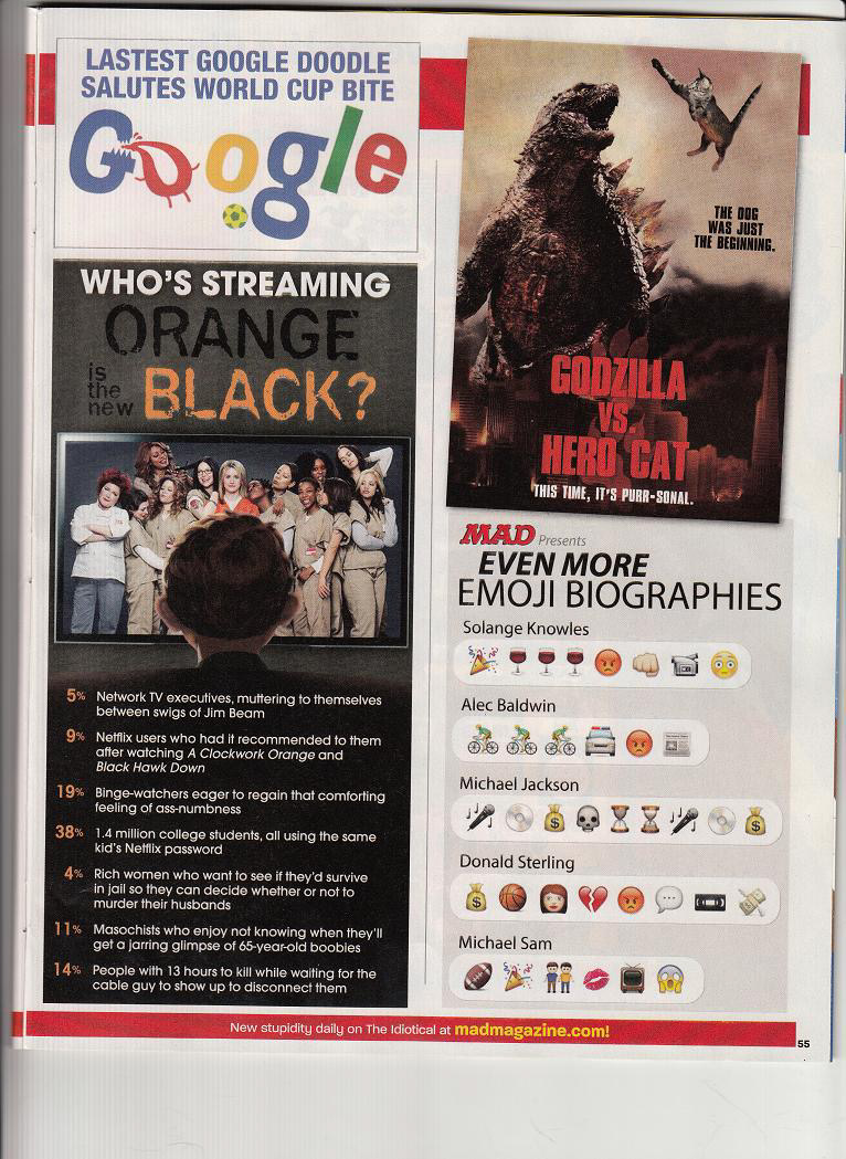 Read online MAD comic -  Issue #529 - 57