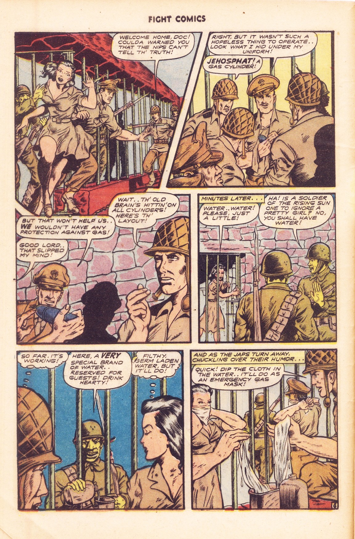 Read online Fight Comics comic -  Issue #37 - 8