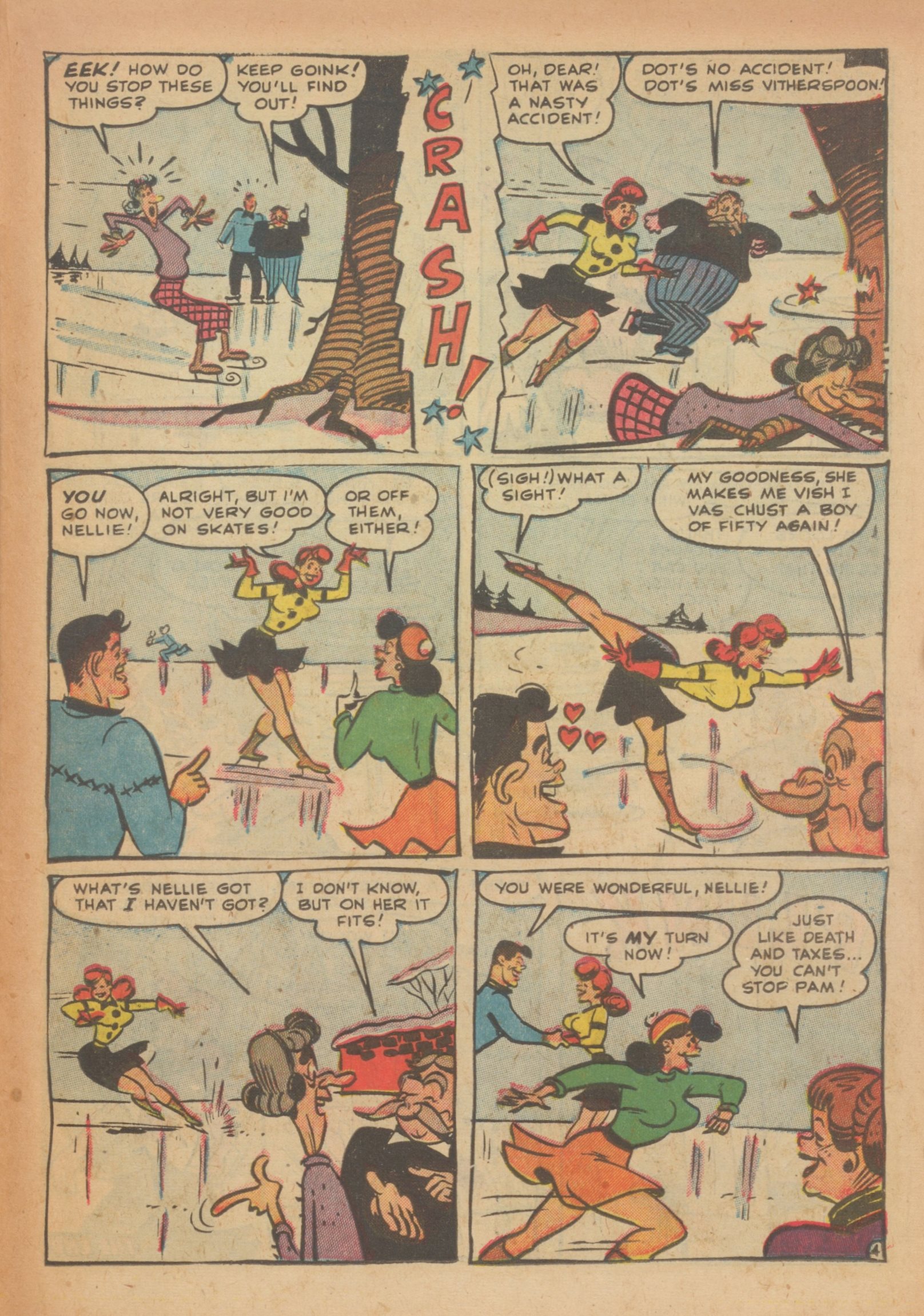 Read online Nellie The Nurse (1945) comic -  Issue #33 - 23