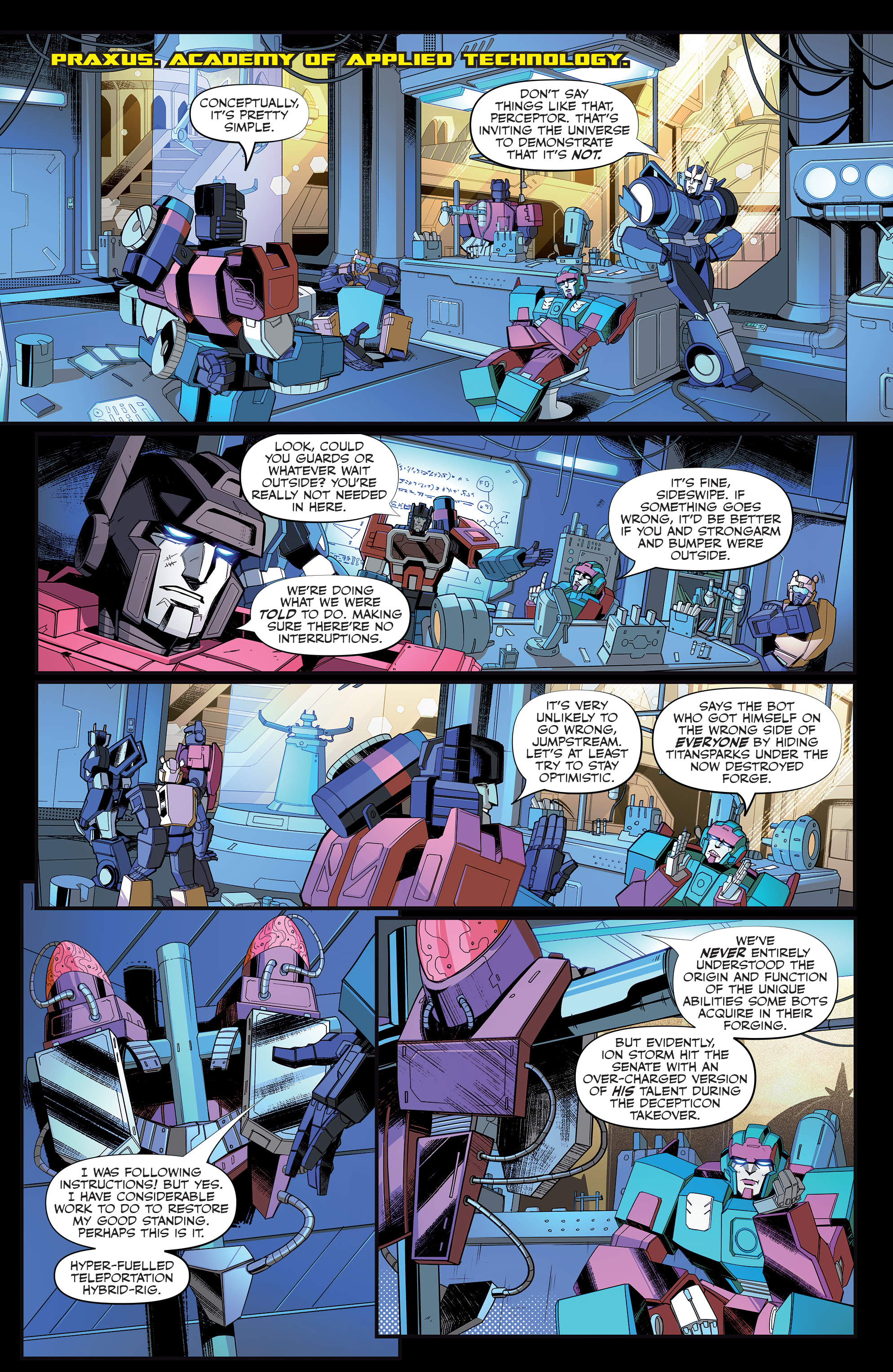 Read online Transformers (2019) comic -  Issue #31 - 8