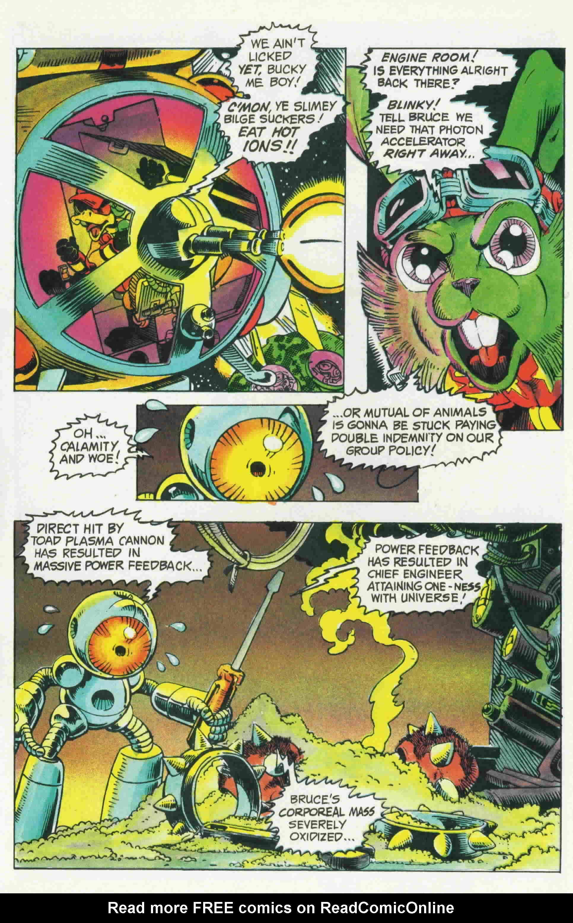 Read online Bucky O'Hare (1991) comic -  Issue #1 - 16