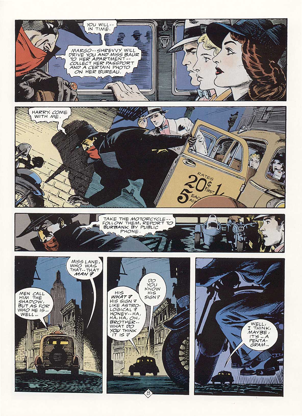 Read online Marvel Graphic Novel comic -  Issue #34 - The Shadow - Hitler's Astrologer - 13