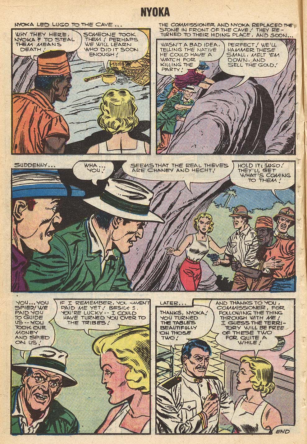 Read online Nyoka the Jungle Girl (1955) comic -  Issue #18 - 16