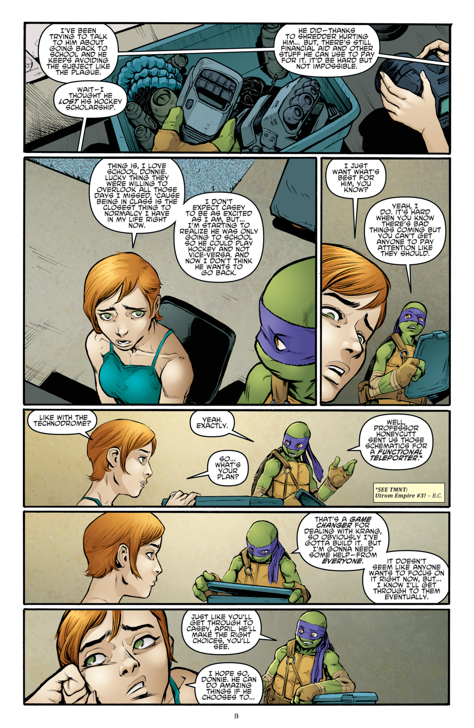 Read online Teenage Mutant Ninja Turtles: The IDW Collection comic -  Issue # TPB 4 (Part 3) - 20