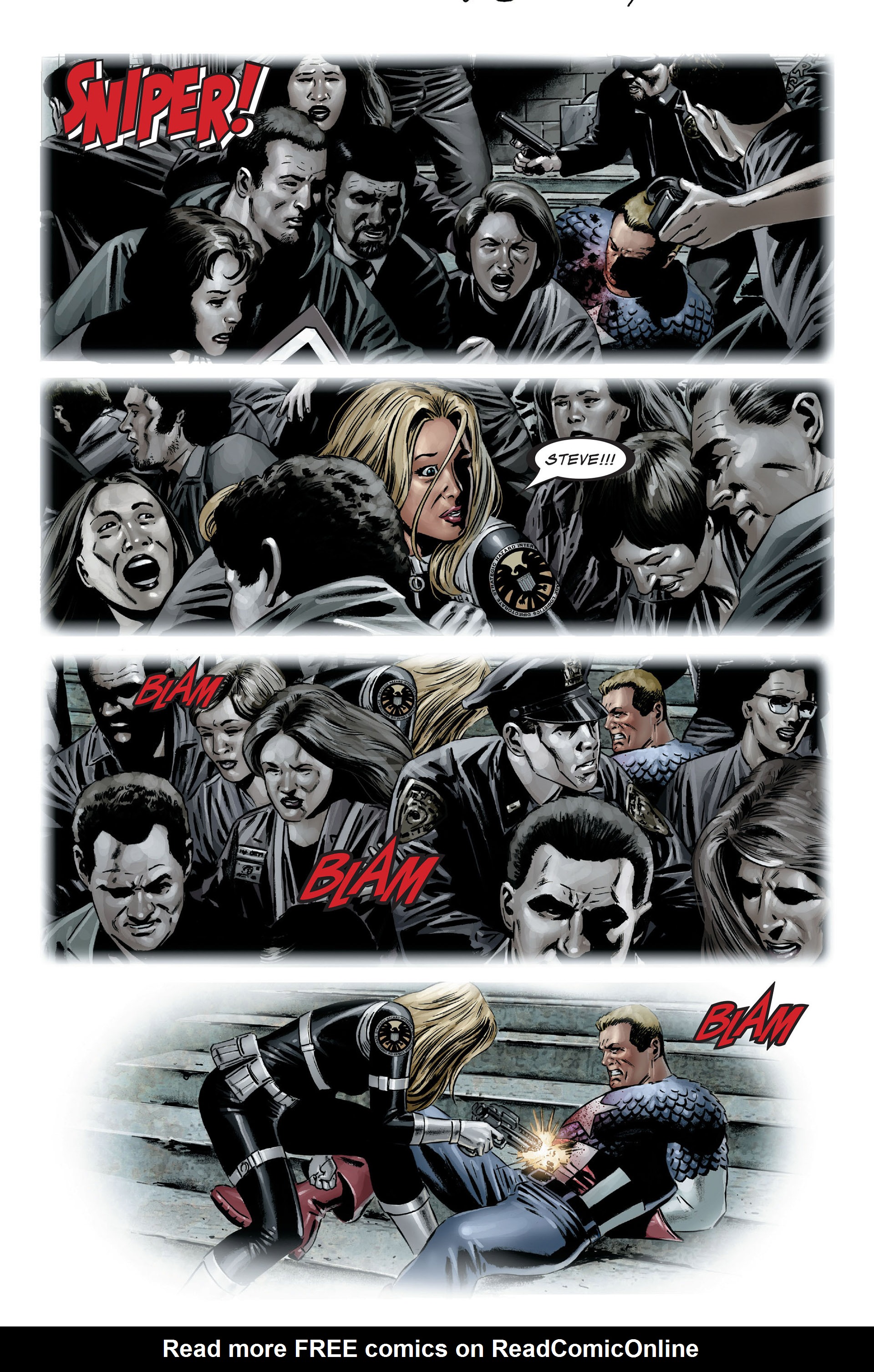Read online Death of Captain America: The Death of the Dream comic -  Issue # TPB (Part 1) - 35
