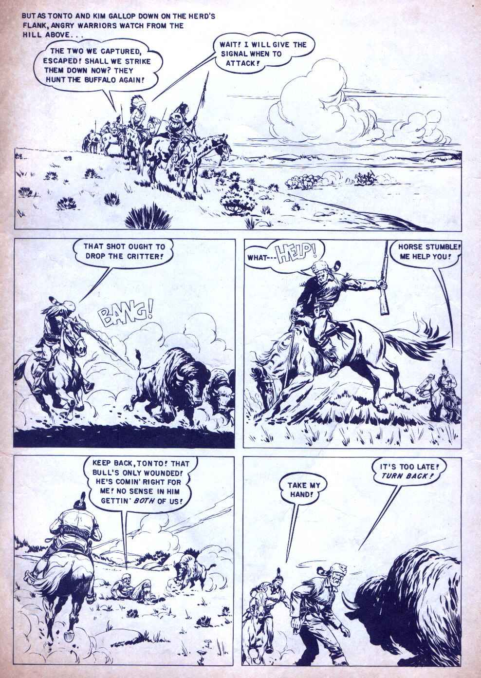 Read online Lone Ranger's Companion Tonto comic -  Issue #9 - 35