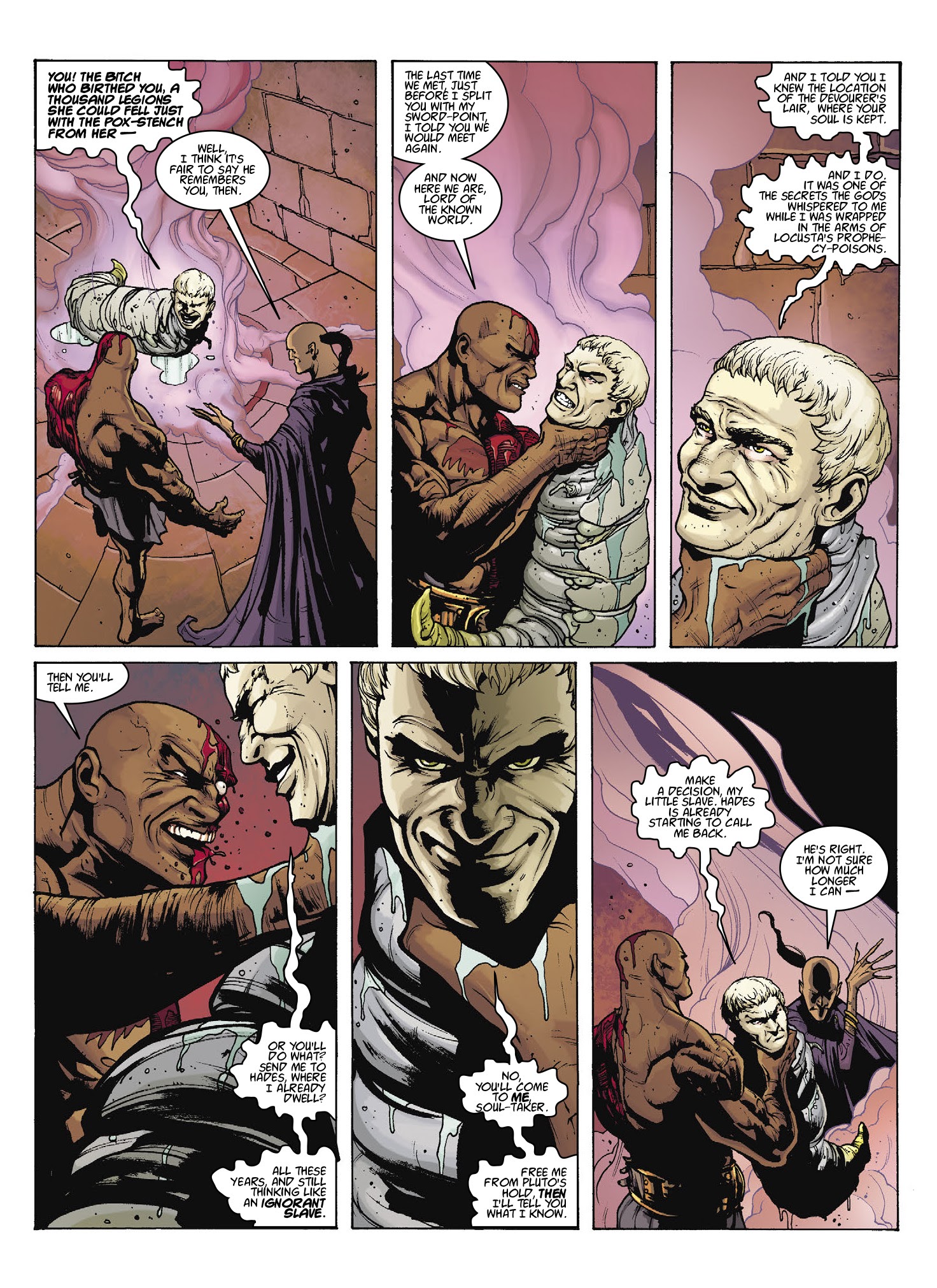 Read online Aquila: The Burning Fields comic -  Issue # TPB - 43