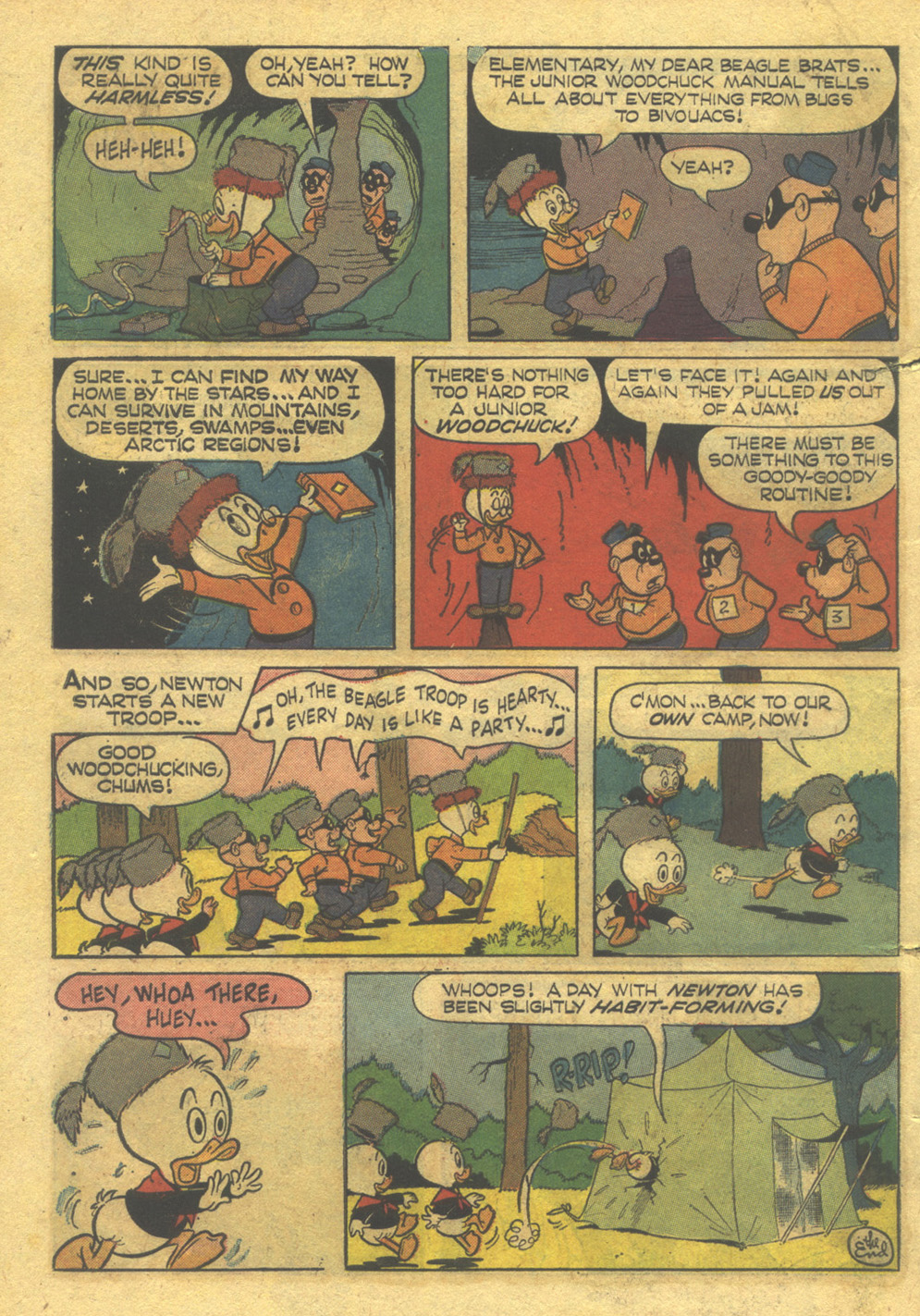 Read online Huey, Dewey, and Louie Junior Woodchucks comic -  Issue #1 - 34